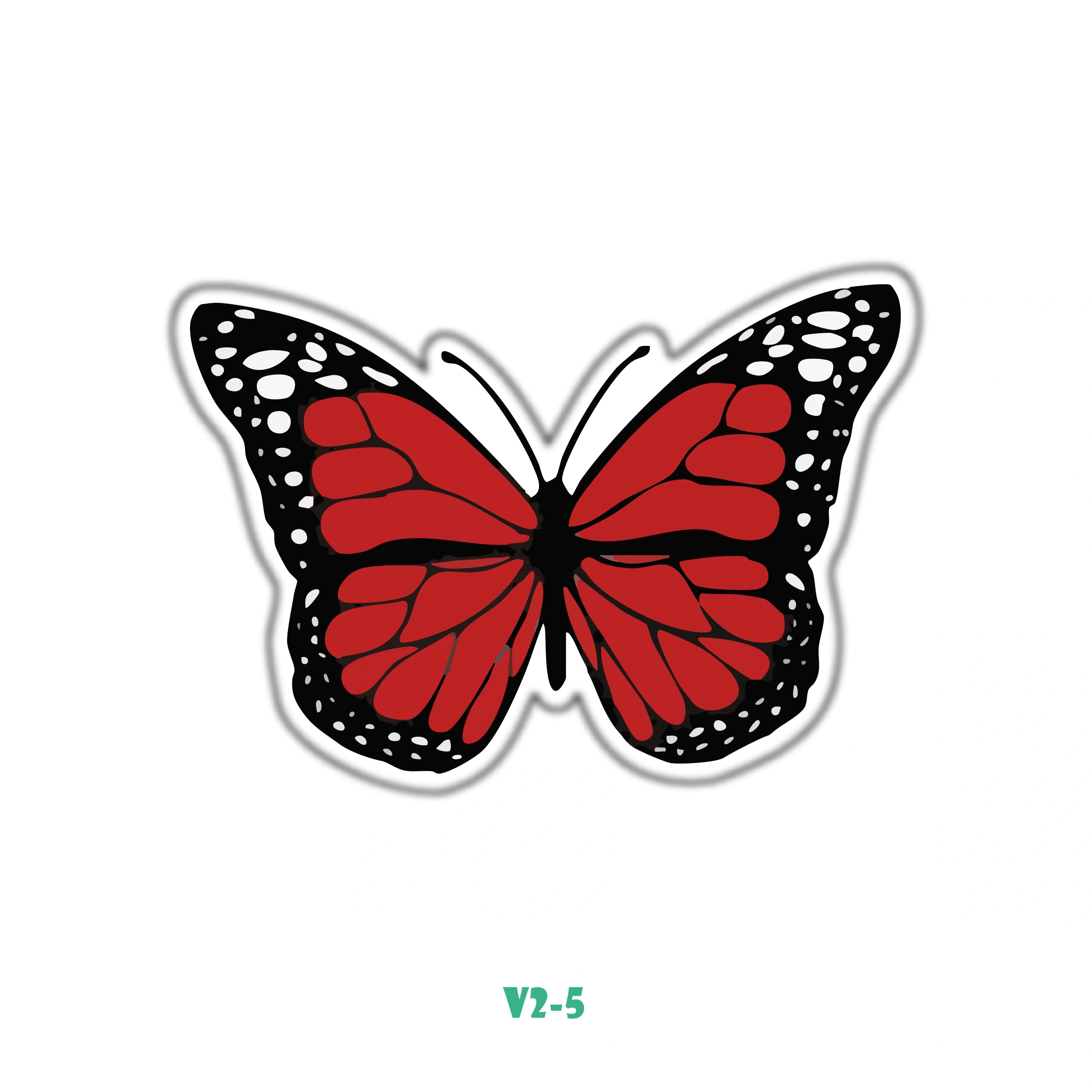 RED BUTTERLY