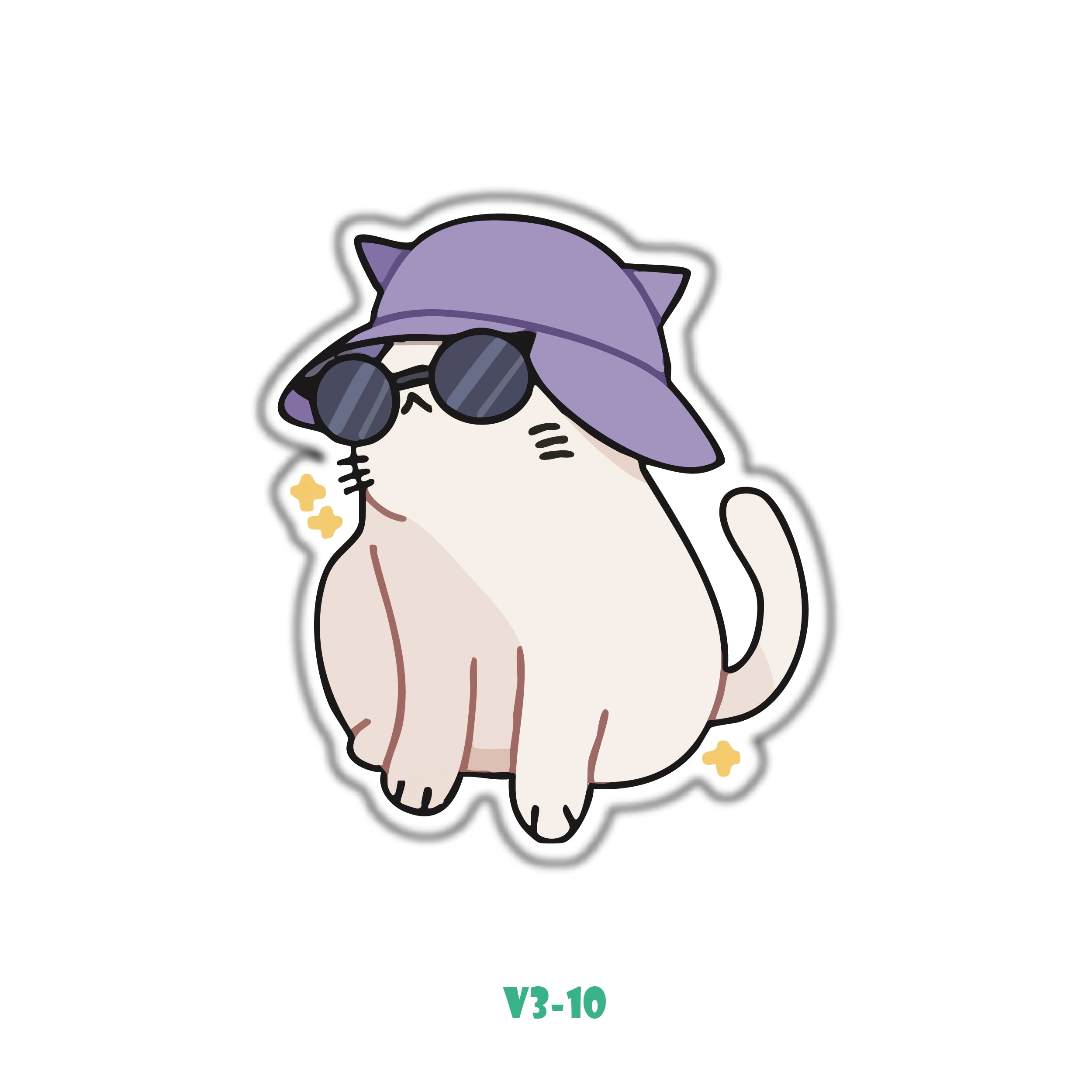 PURPLE SHADE KITTY