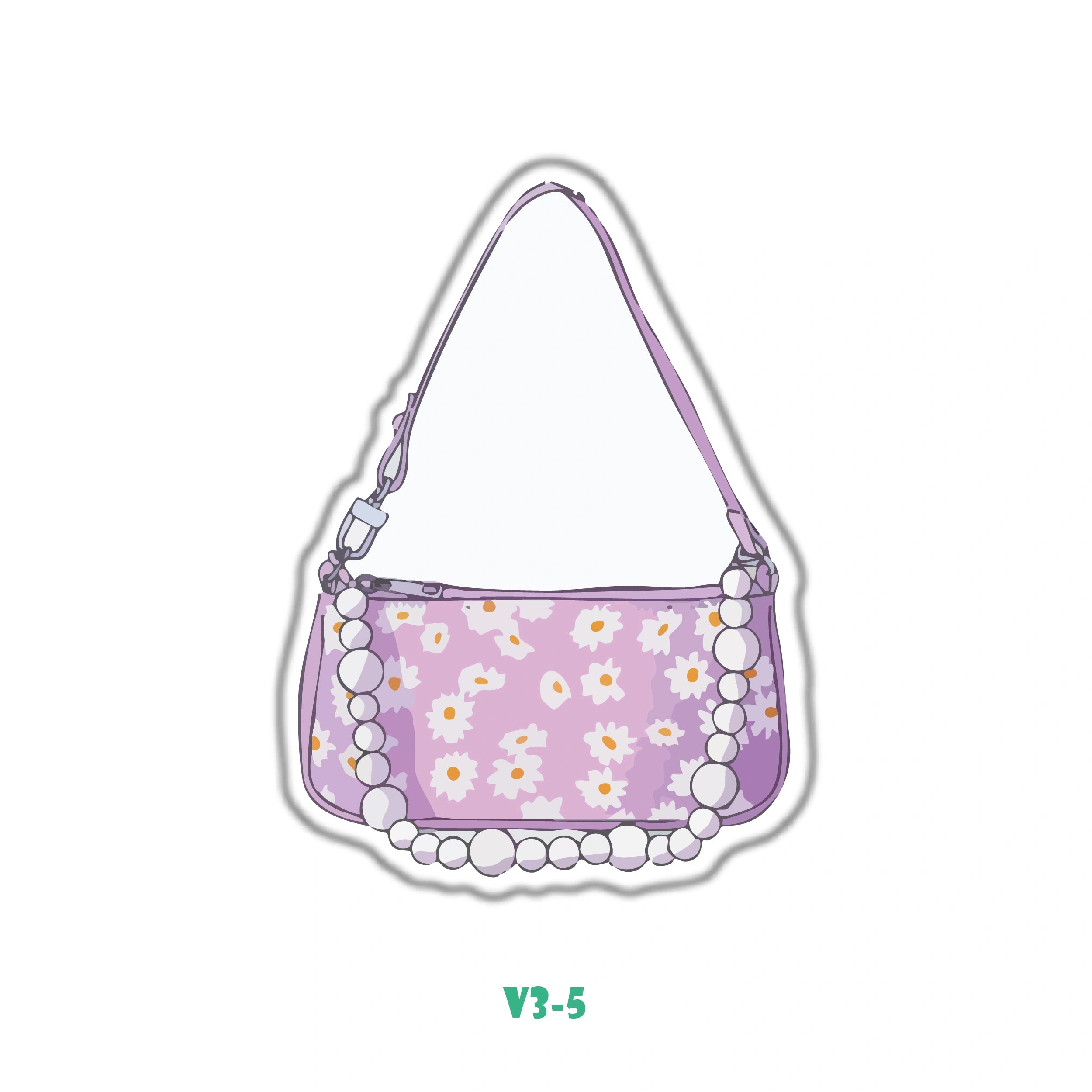 PURPLE DAISY BAG