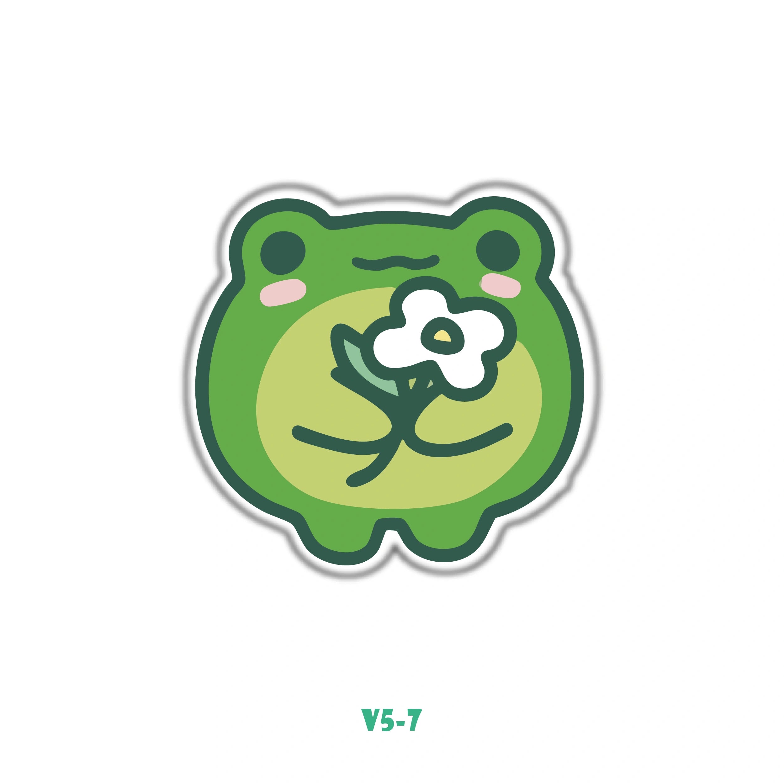 CUTE GREEN FROG