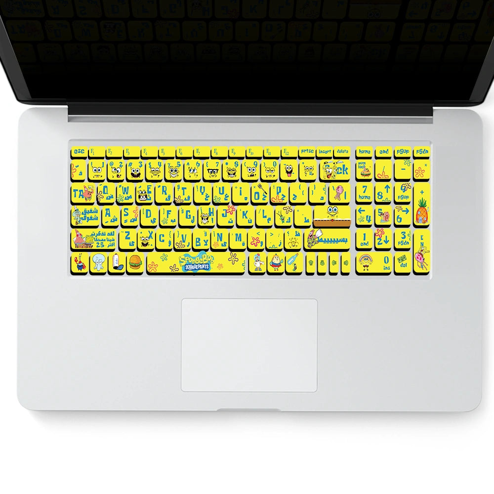 SPONGEBOB : KEYBOARD STICKER