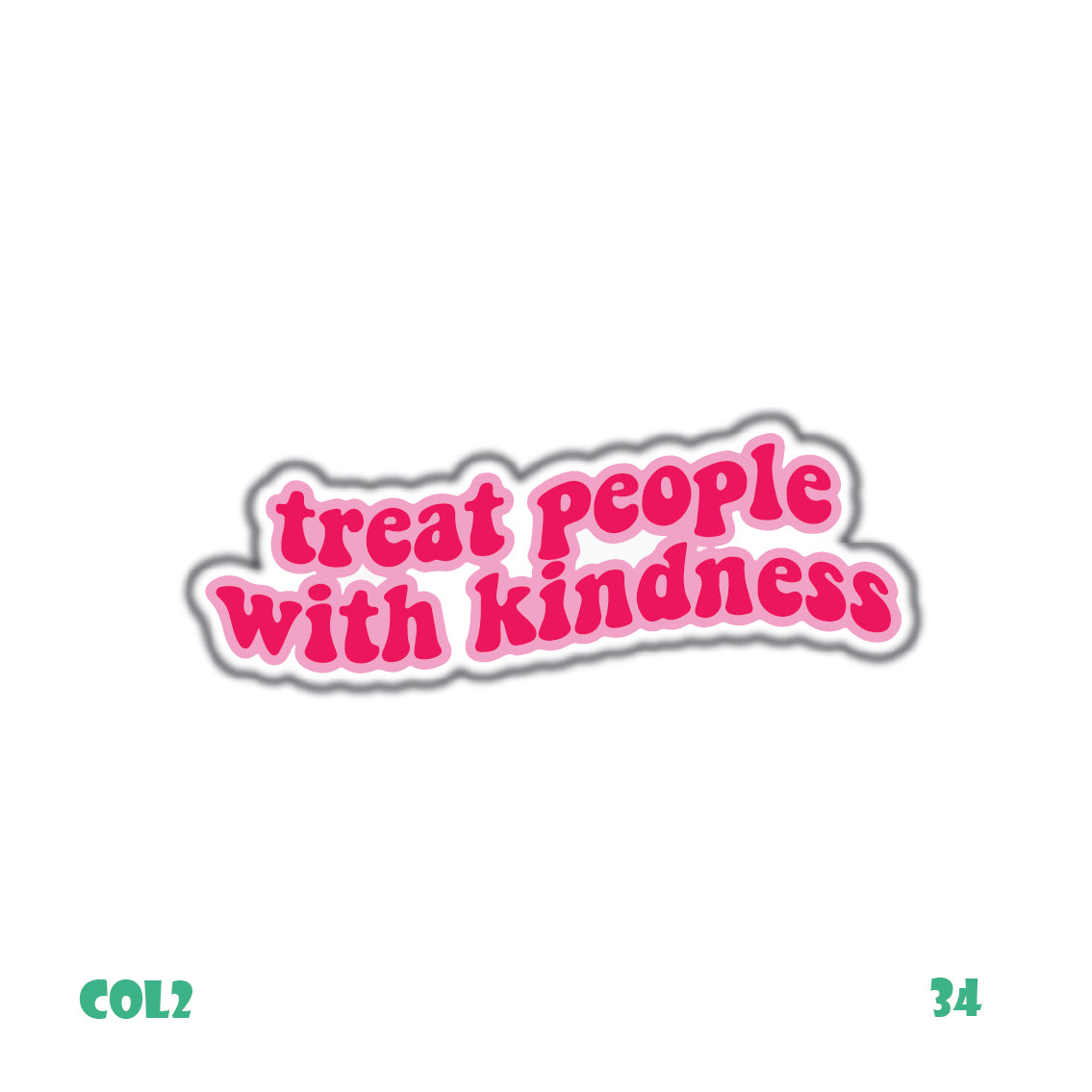 PINK: SINGLE STICKERS