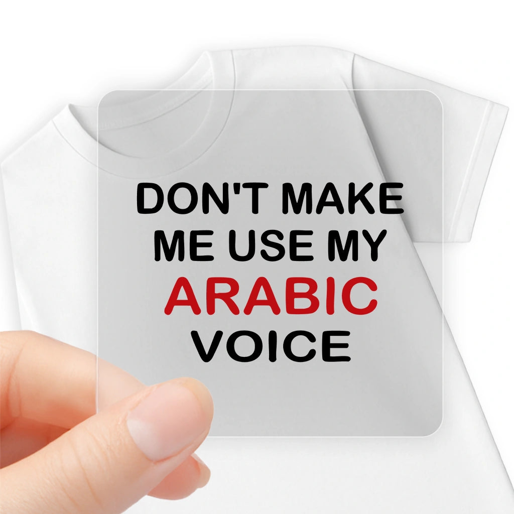 SERIOUS VOICE