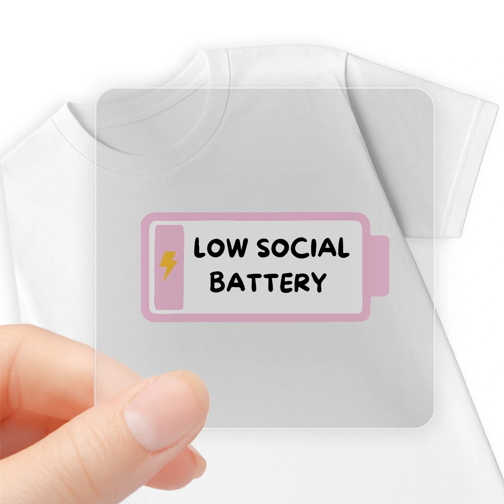 LOW SOCIAL BATTERY