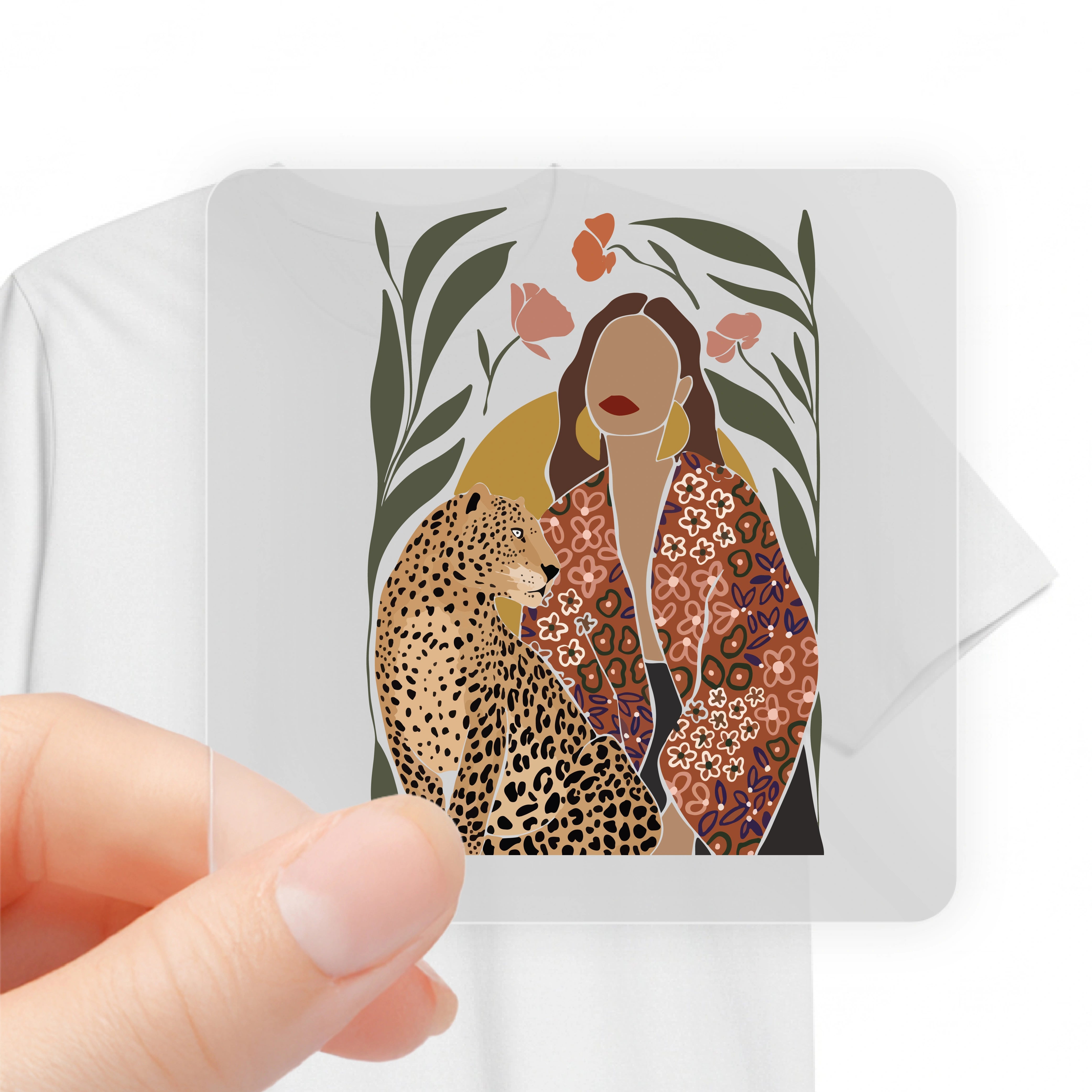 The Goddess With the Leopard