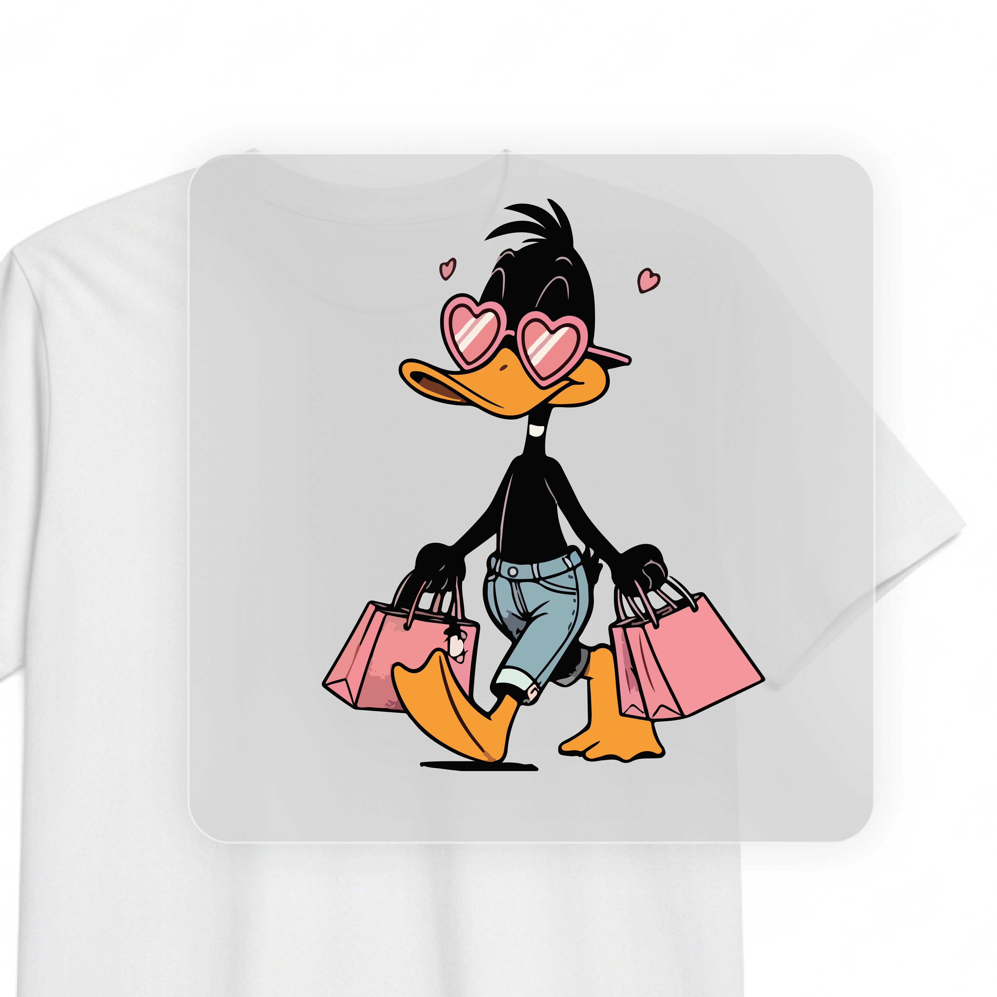 Shopping Mood Daffy Tee