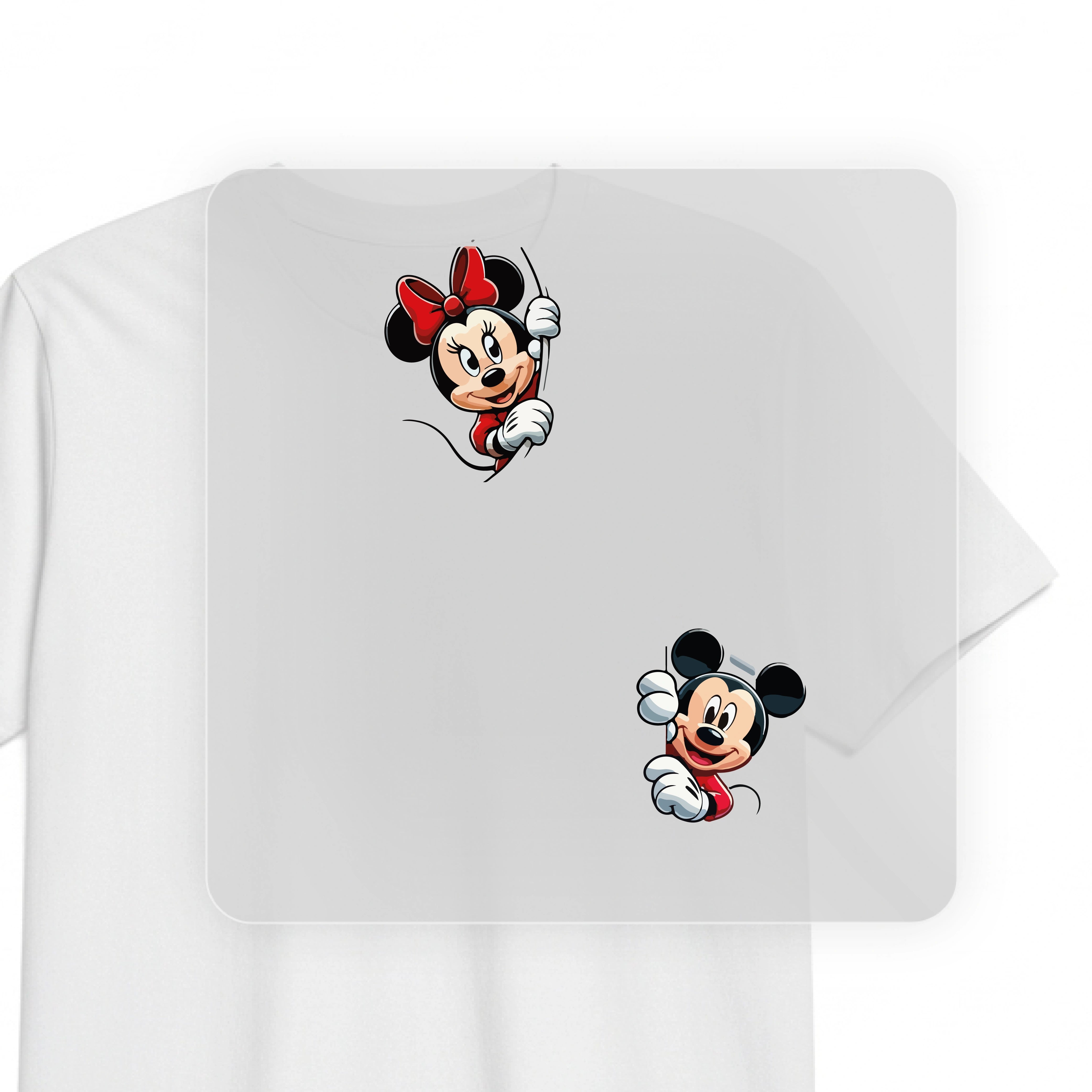 MICKEY & MINNIE PEEK