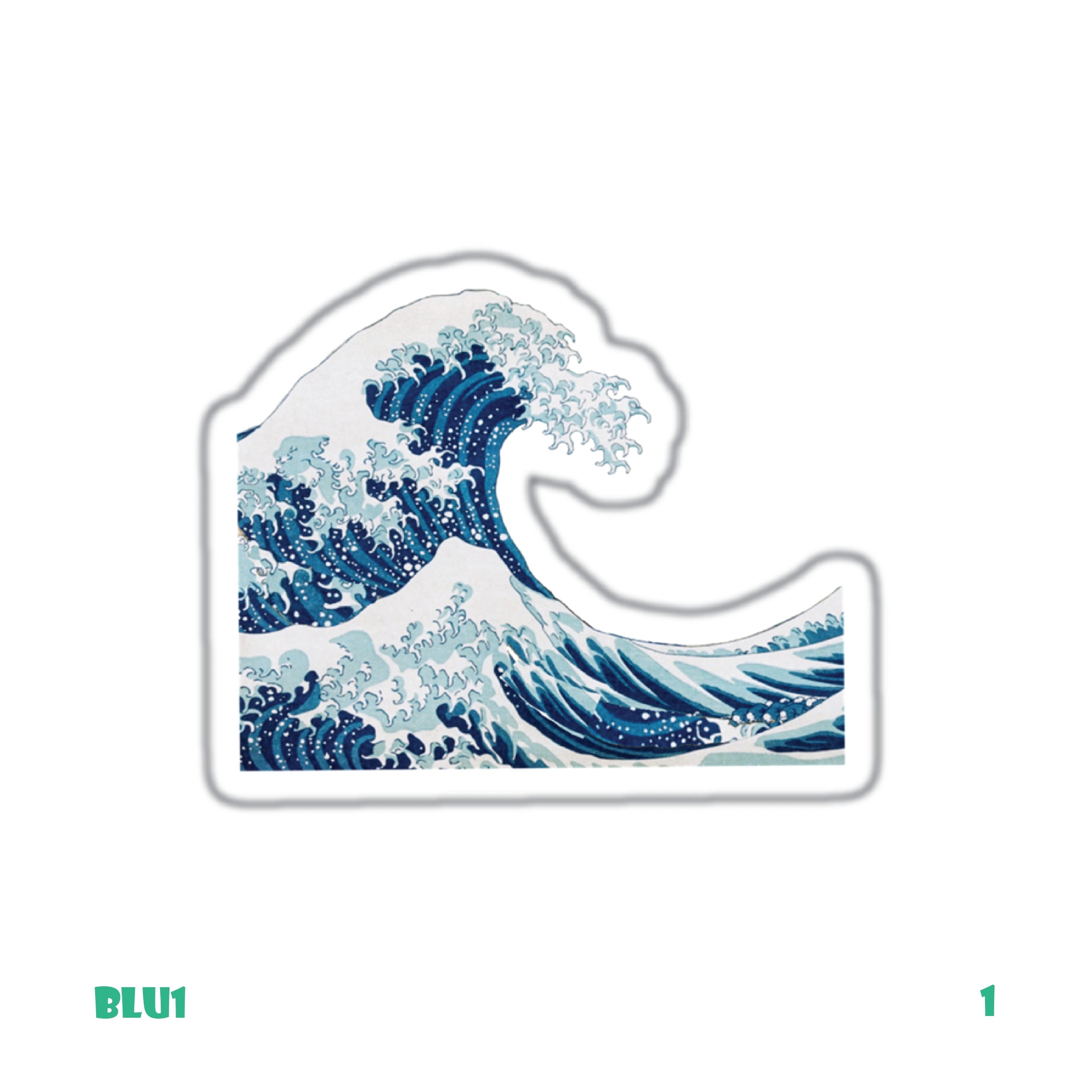 THE GREAT WAVE BY HOKUSAI