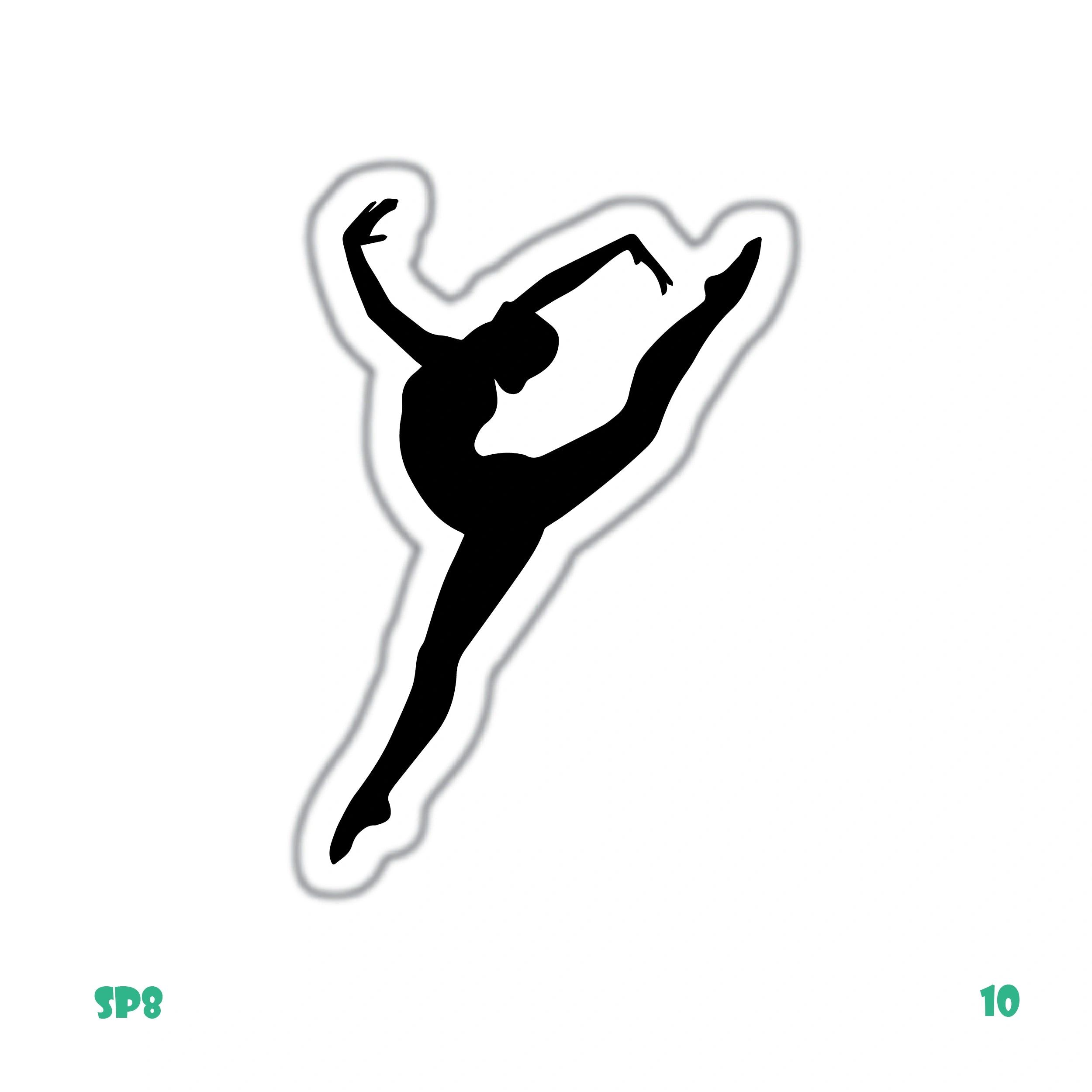 DANCE LEAP SILHOUETTE