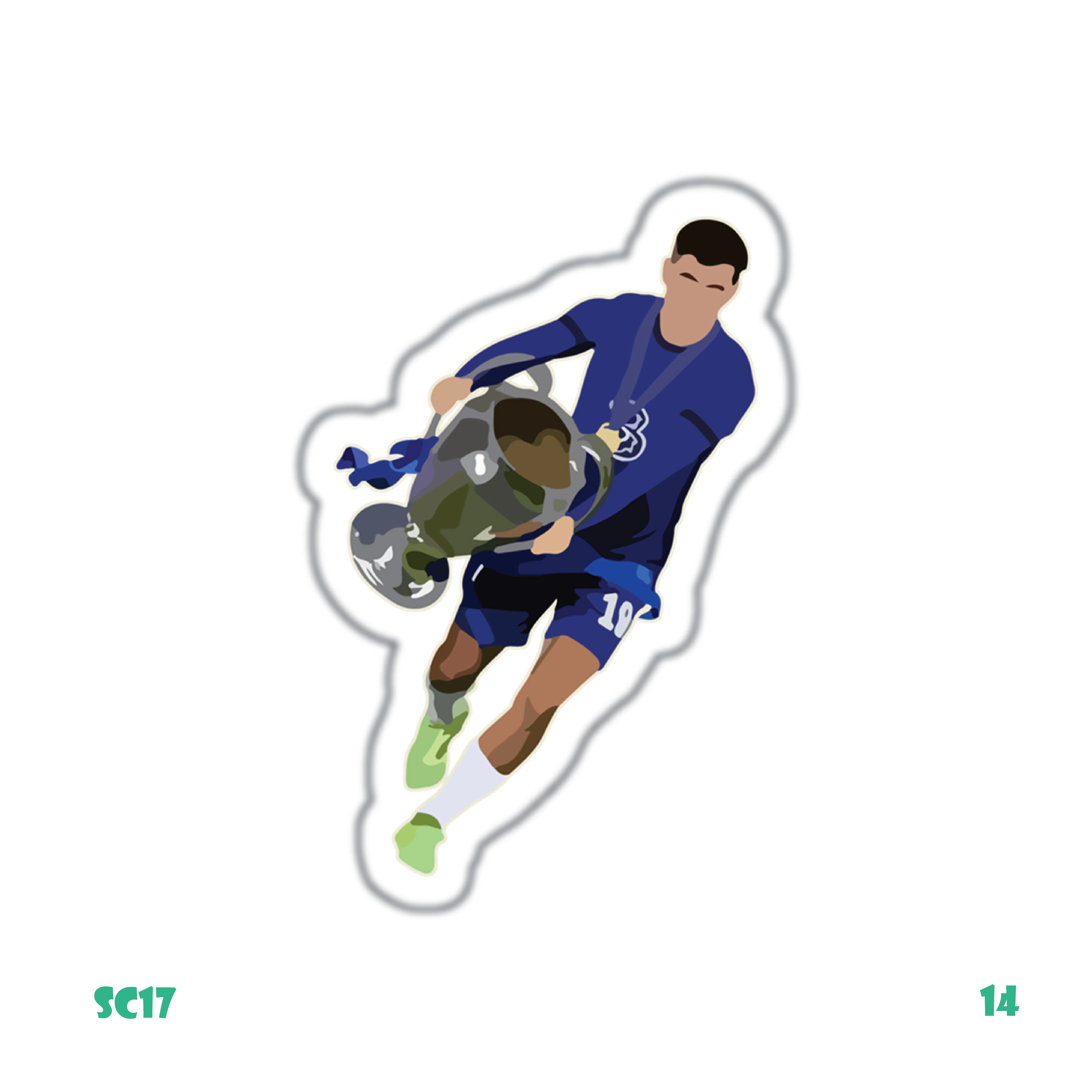 MASON MOUNT UCL CELEBRATION