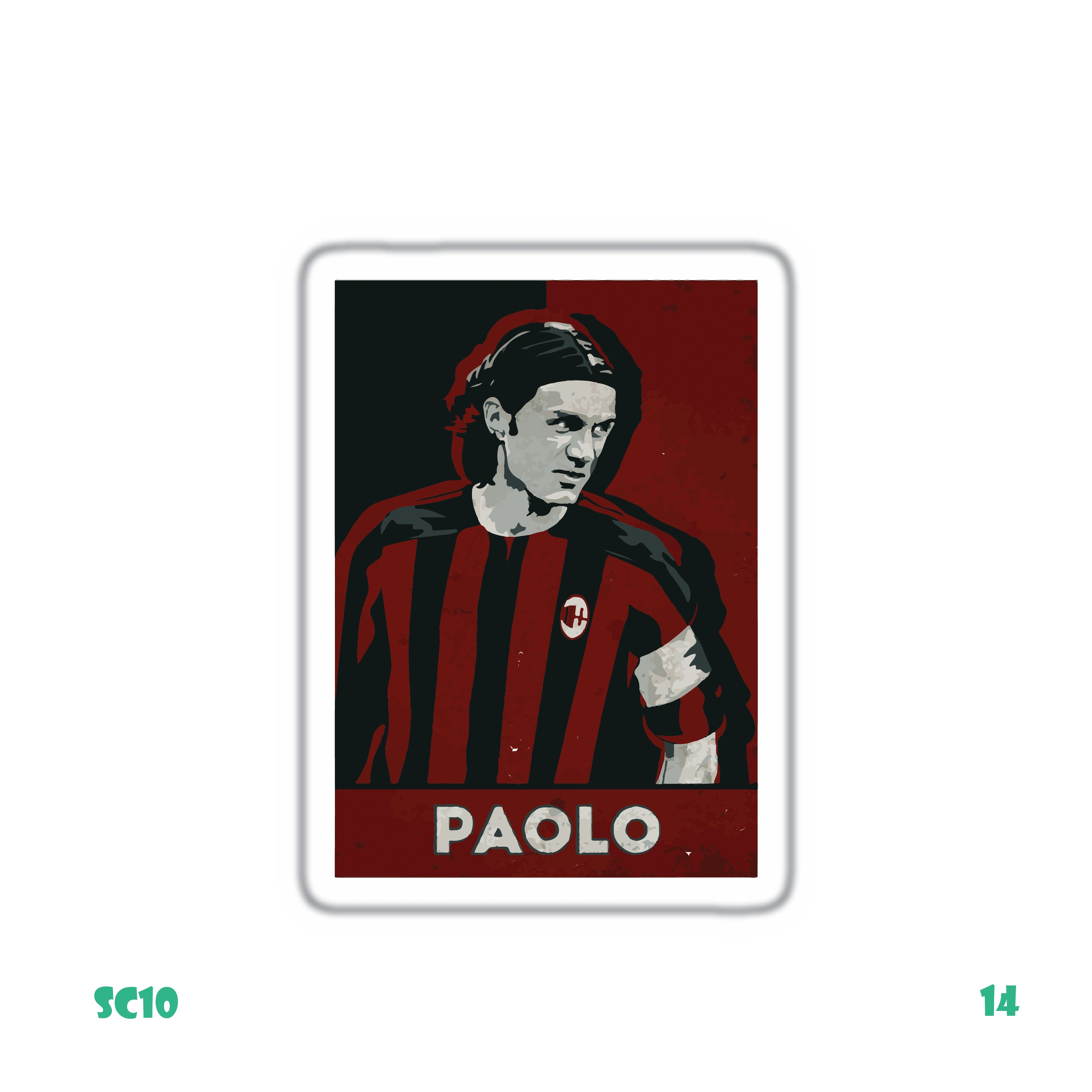 PAOLO MALDINI CARD