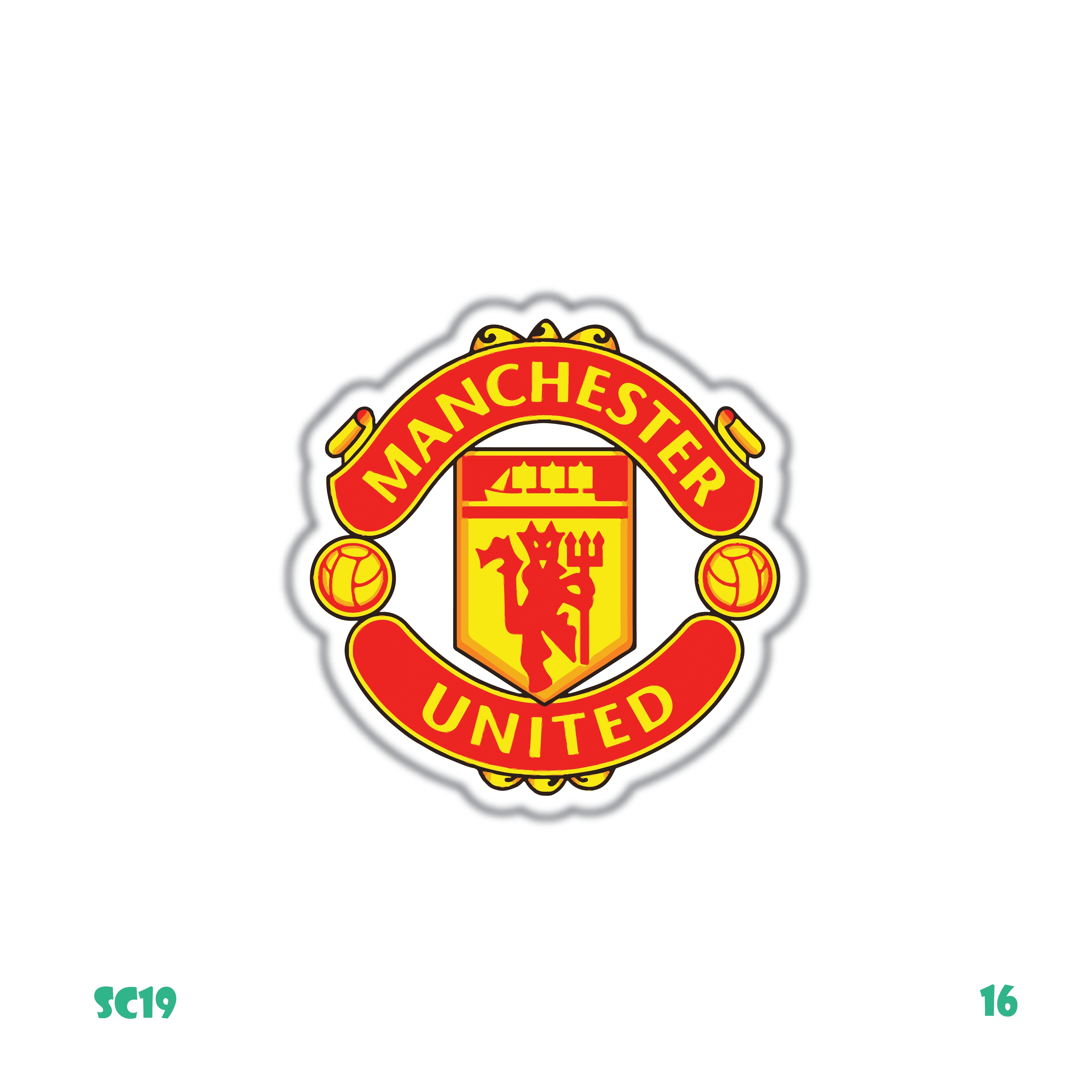 MANCHESTER UNITED'S CLUB EMBLEM