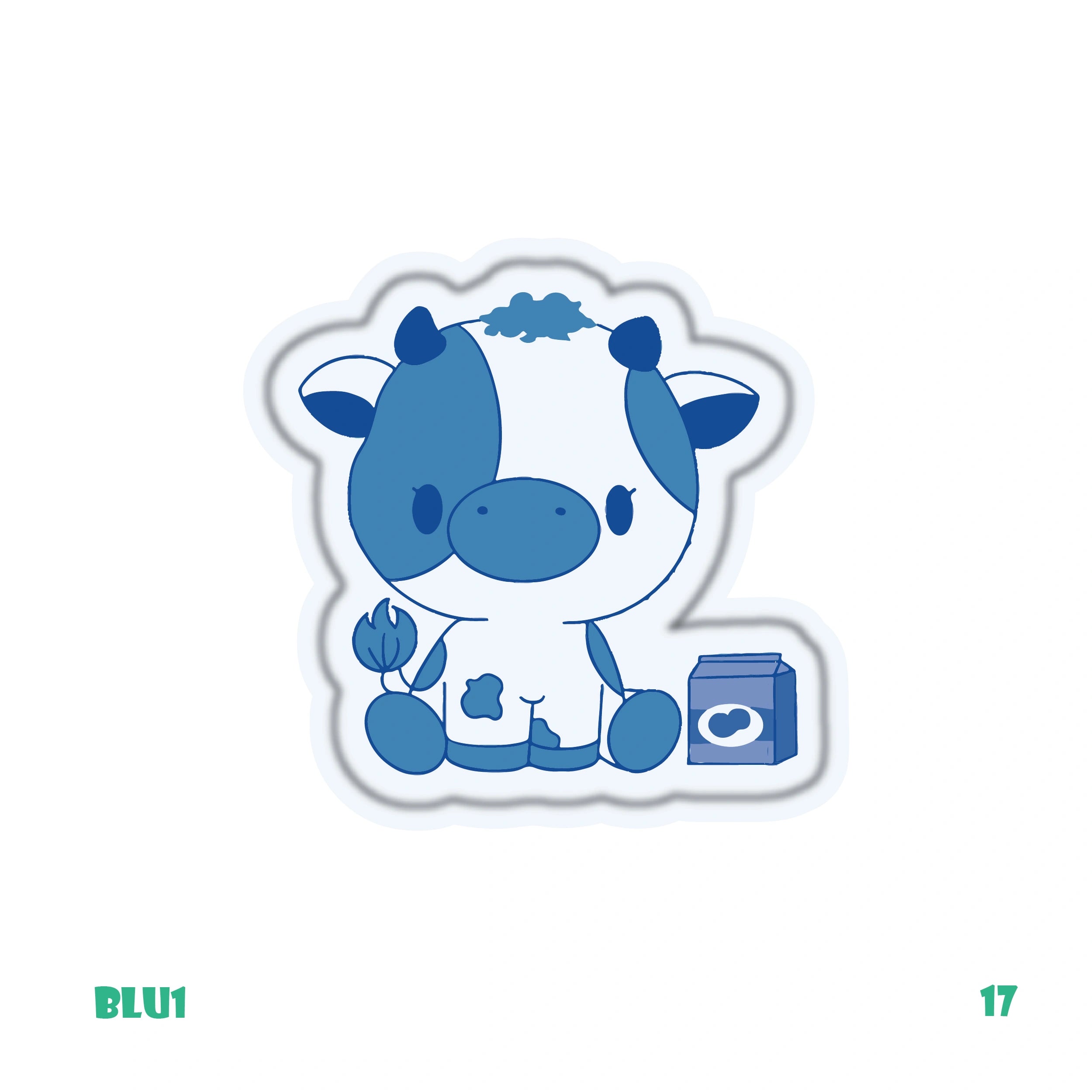 BLUE COW