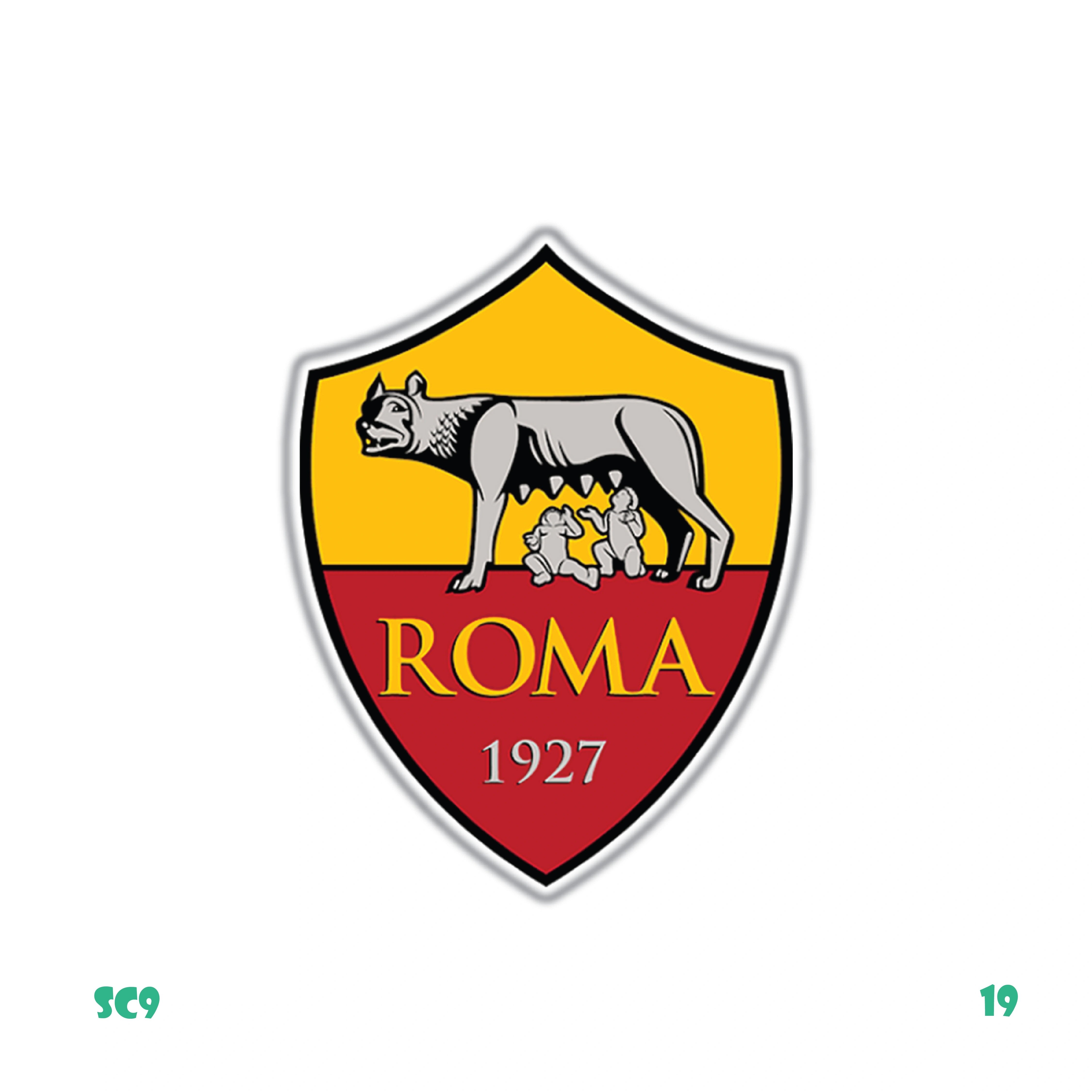 AS ROMA CLUB EMBLEM