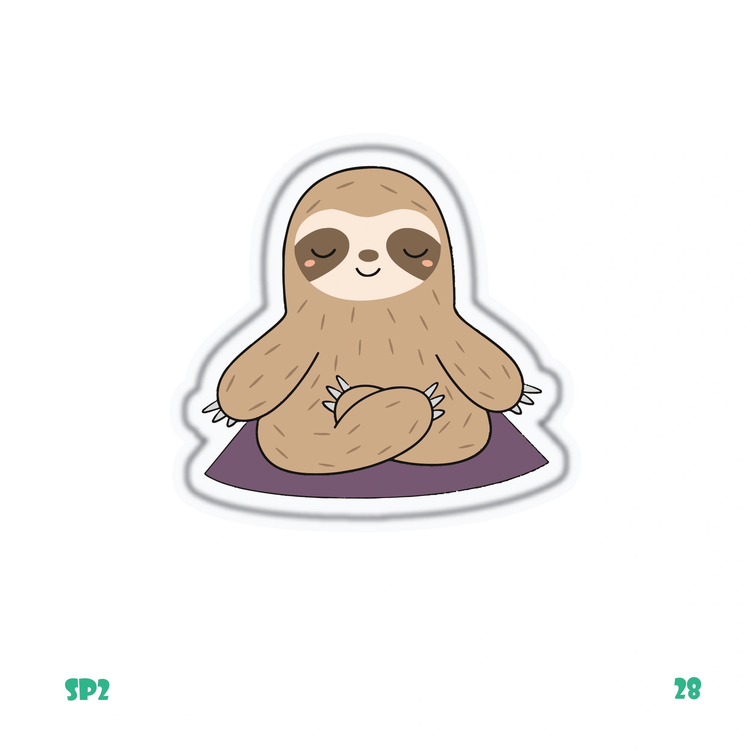 MEDITATING SLOTH