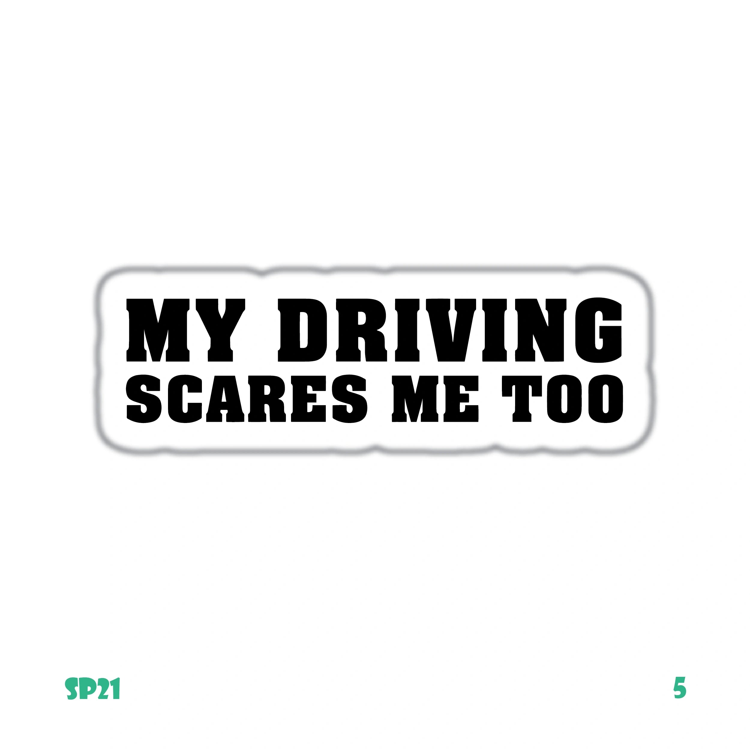 MY DRIVING SCARES ME TOO