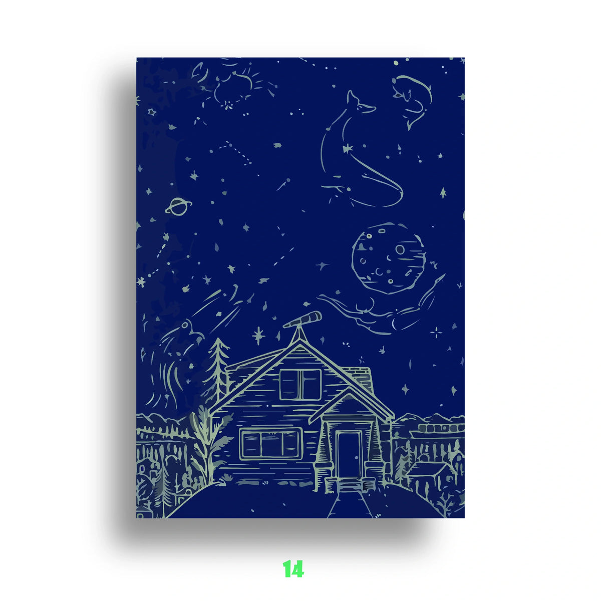 350gsm paper print