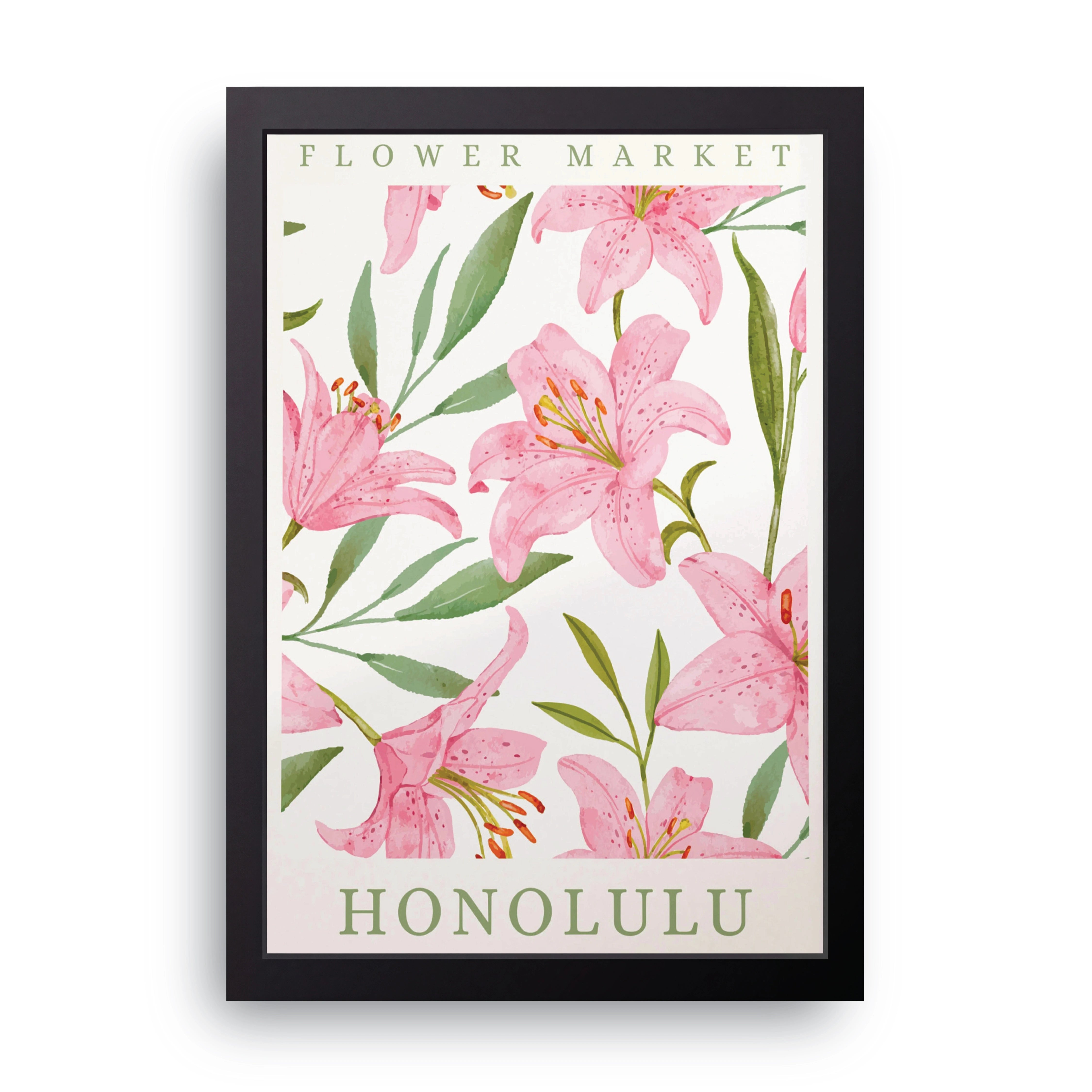 Flower Market Honolulu FRAME