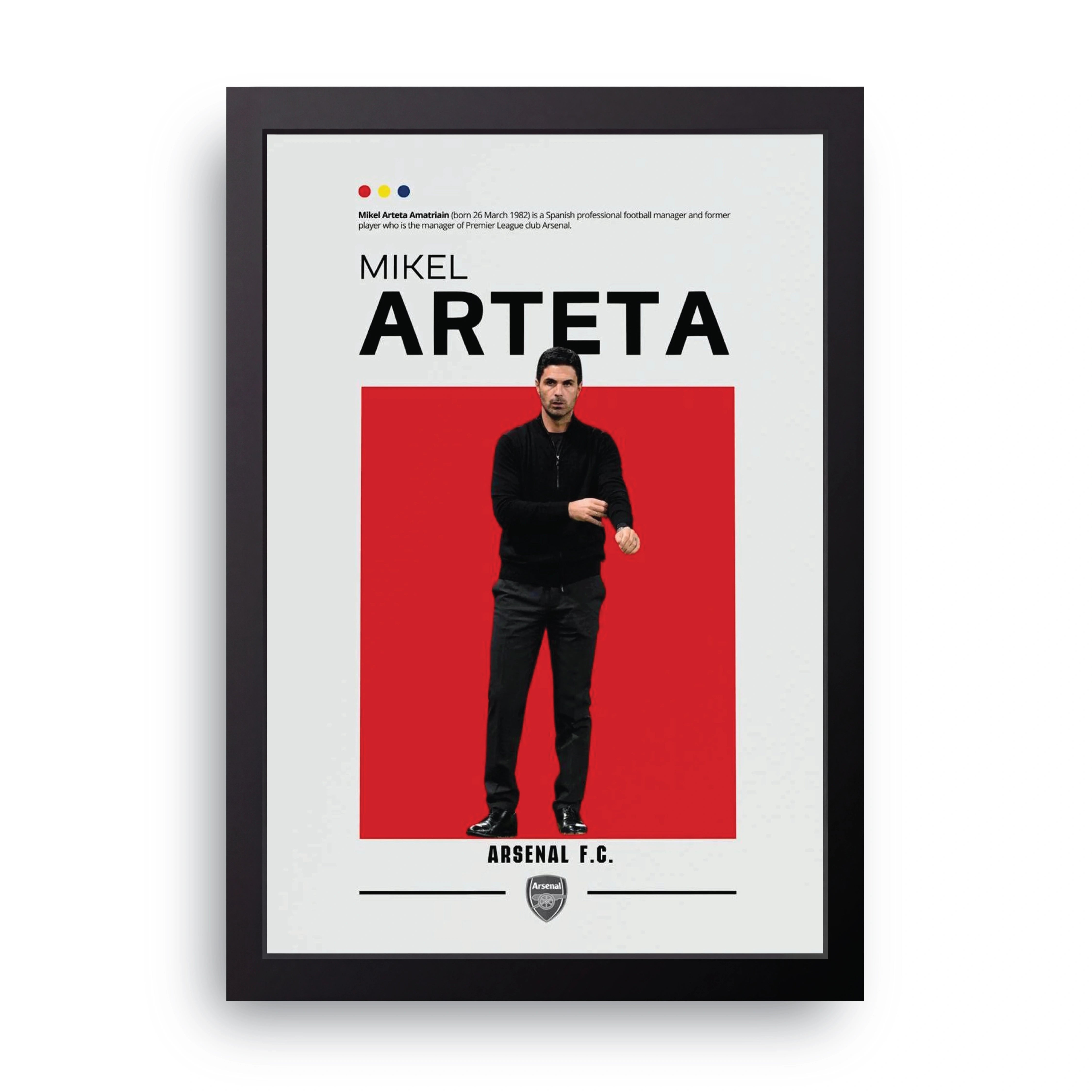 MIKEL ARTETA FRAME