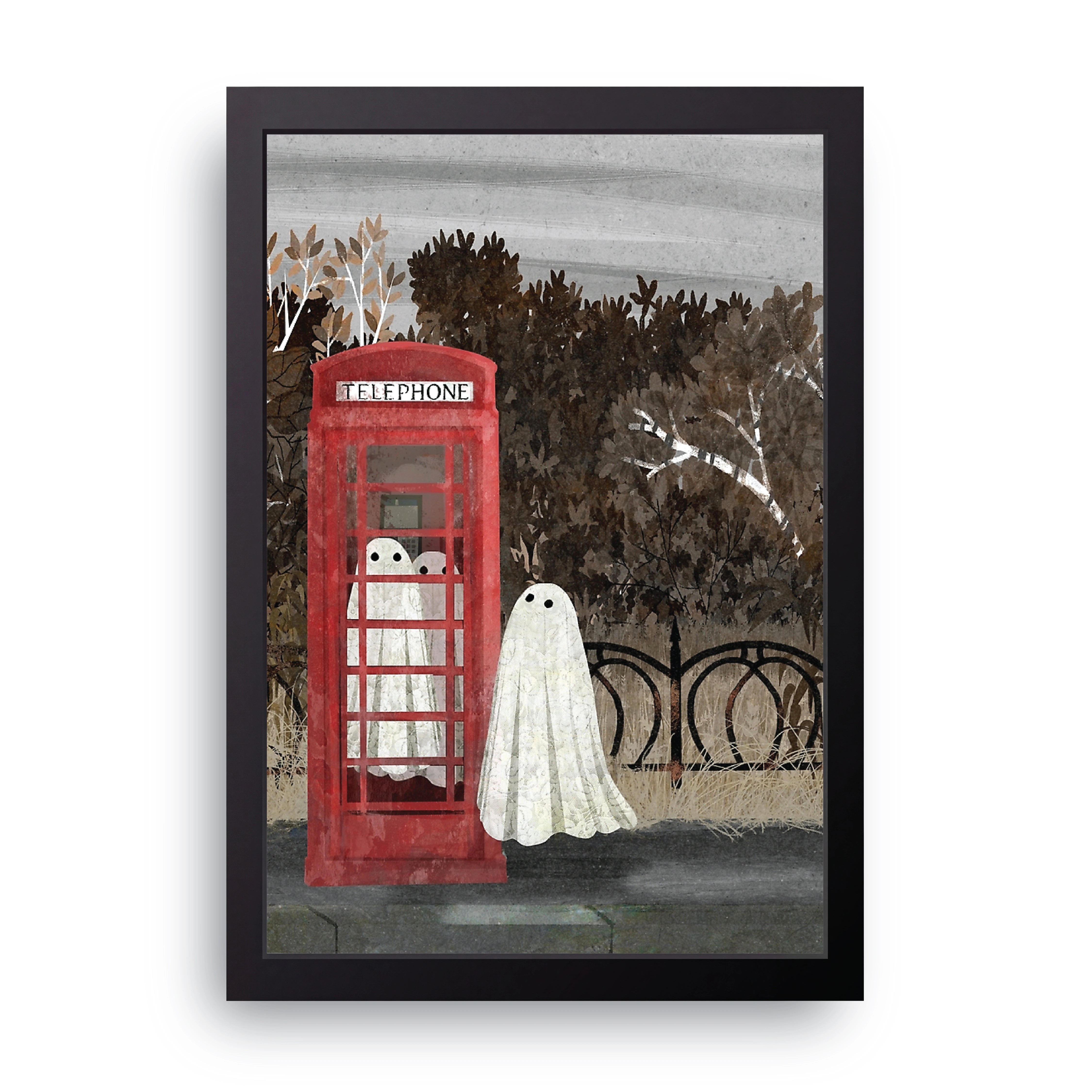 Ghosts At Telephone Box FRAME
