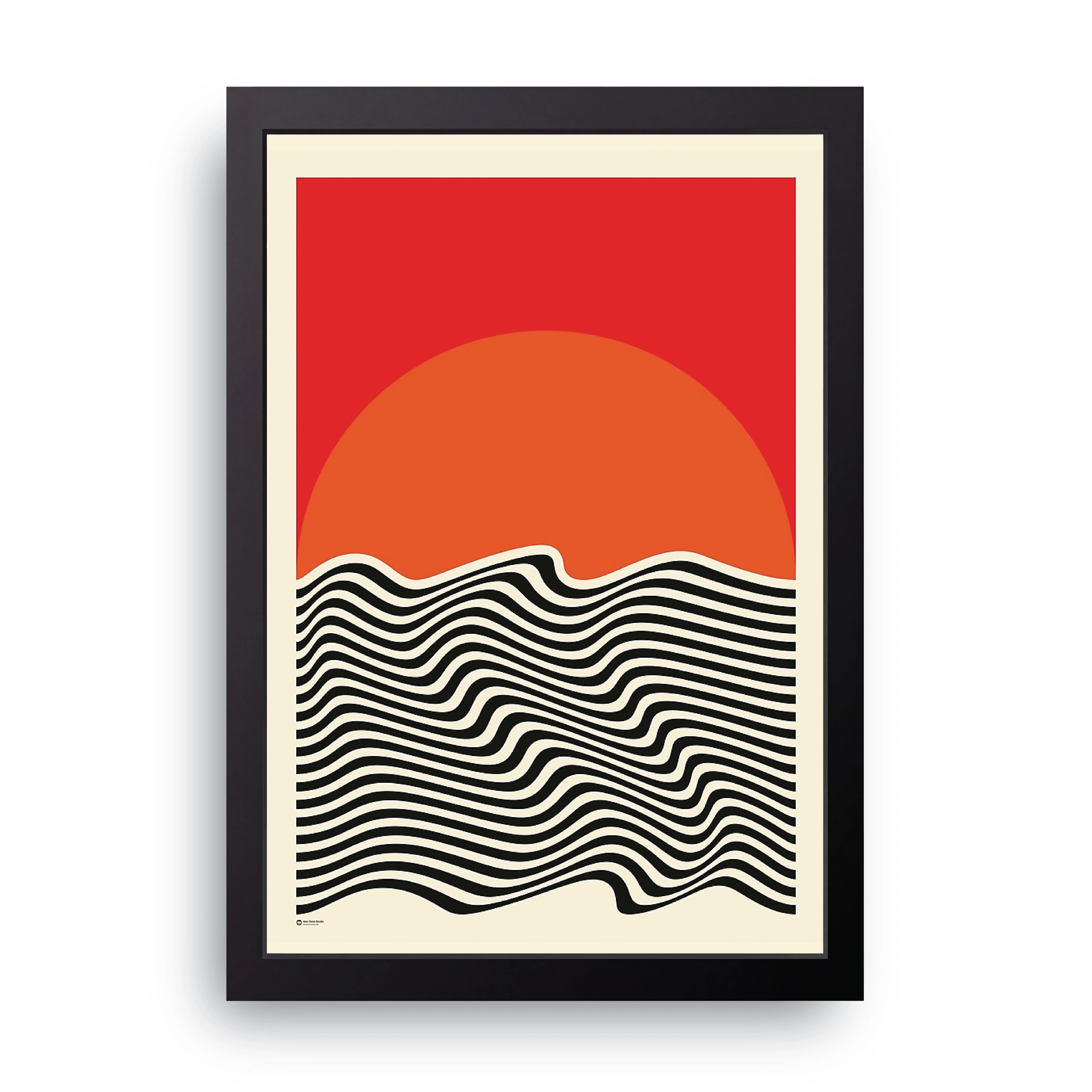 Sunset Waves FRAME