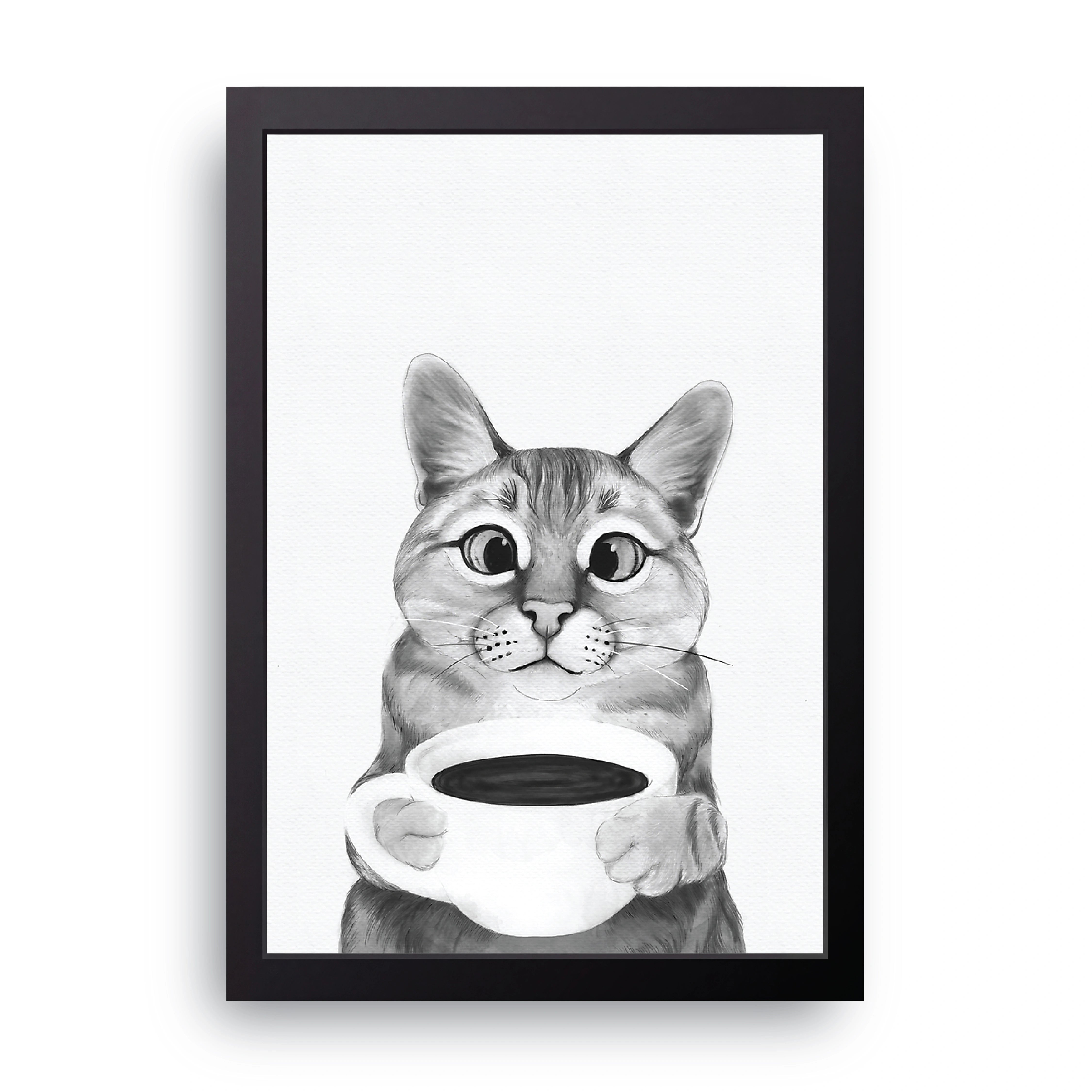 Sketch Cat Coffee FRAME