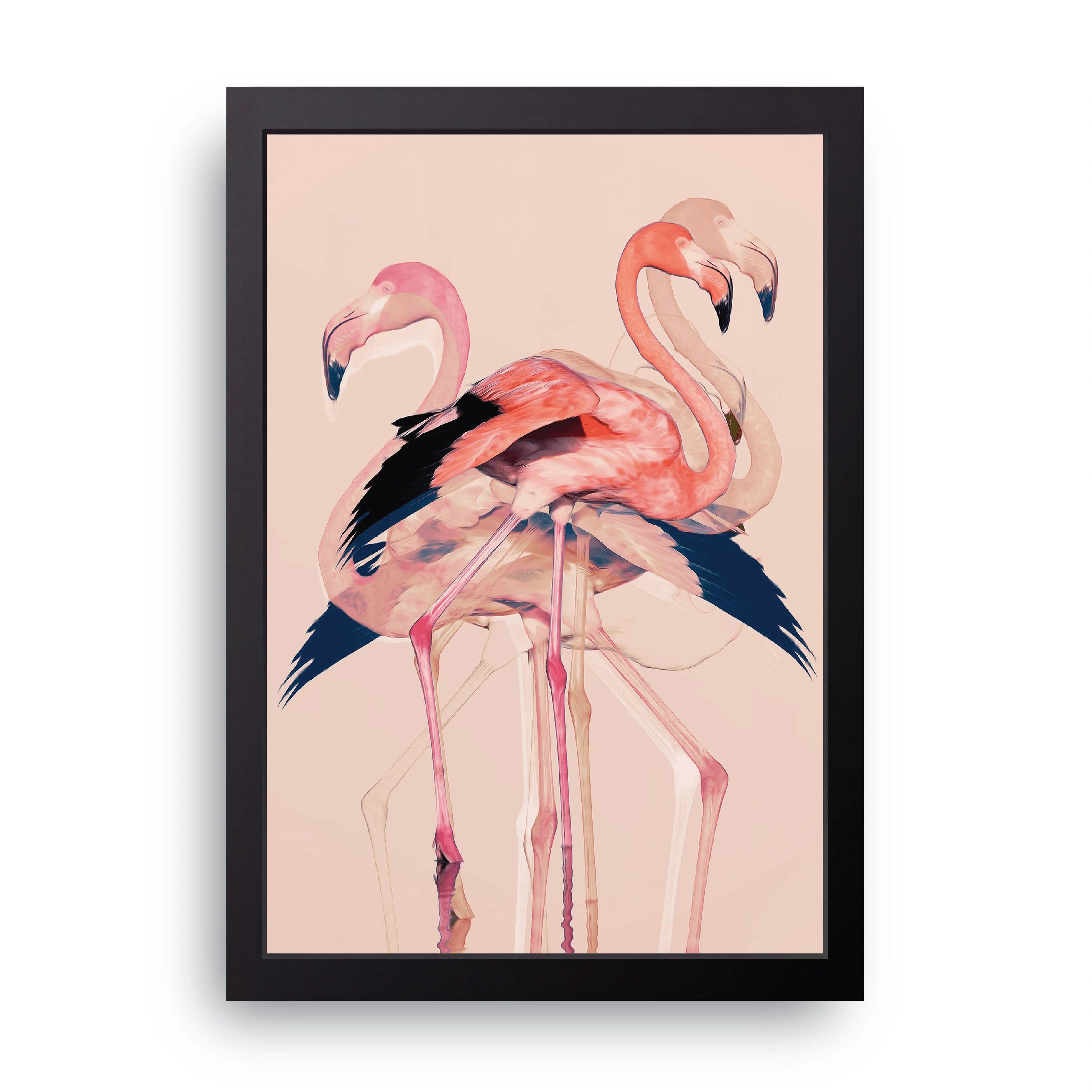 Flamingo Pair FRAME