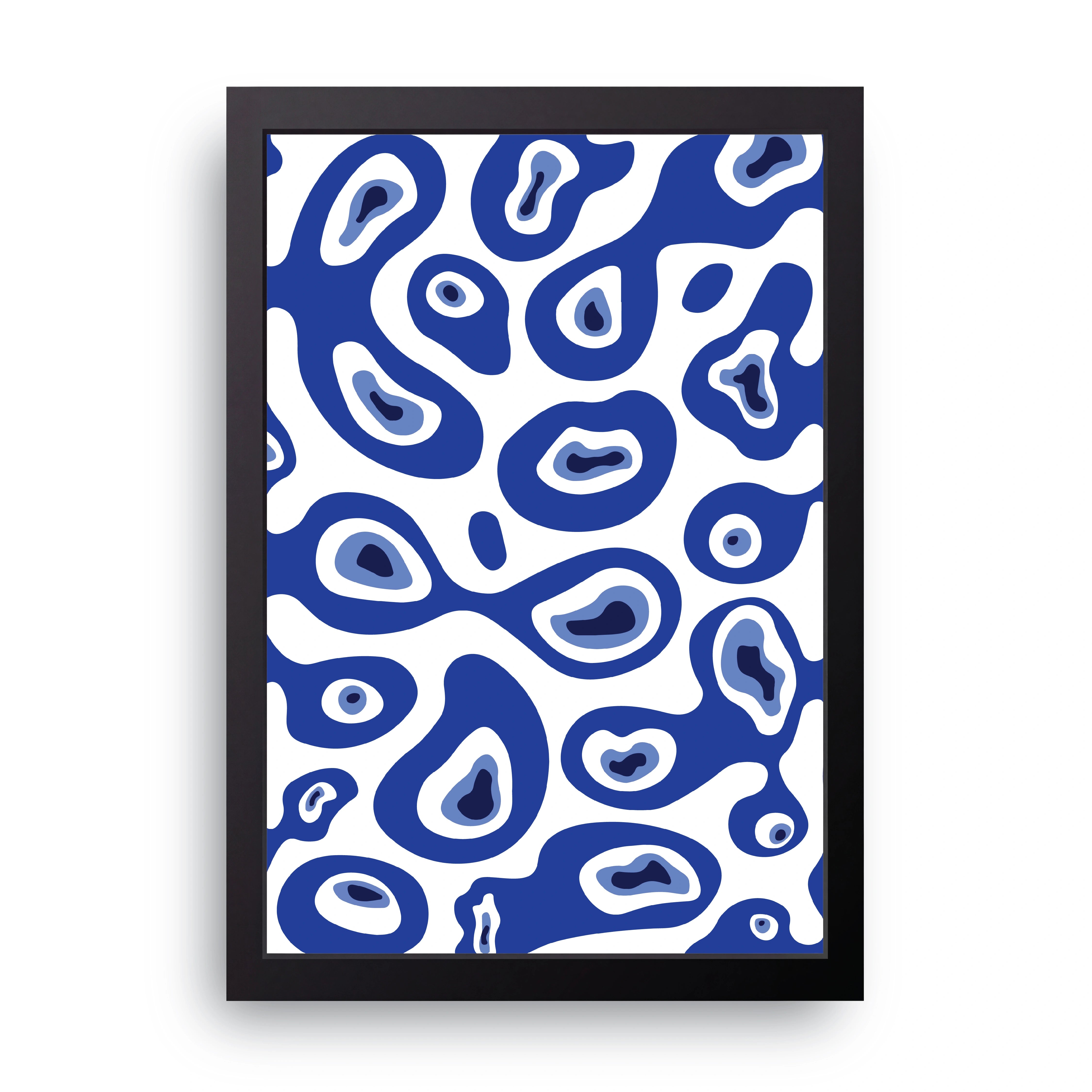 Blue Blobs FRAME