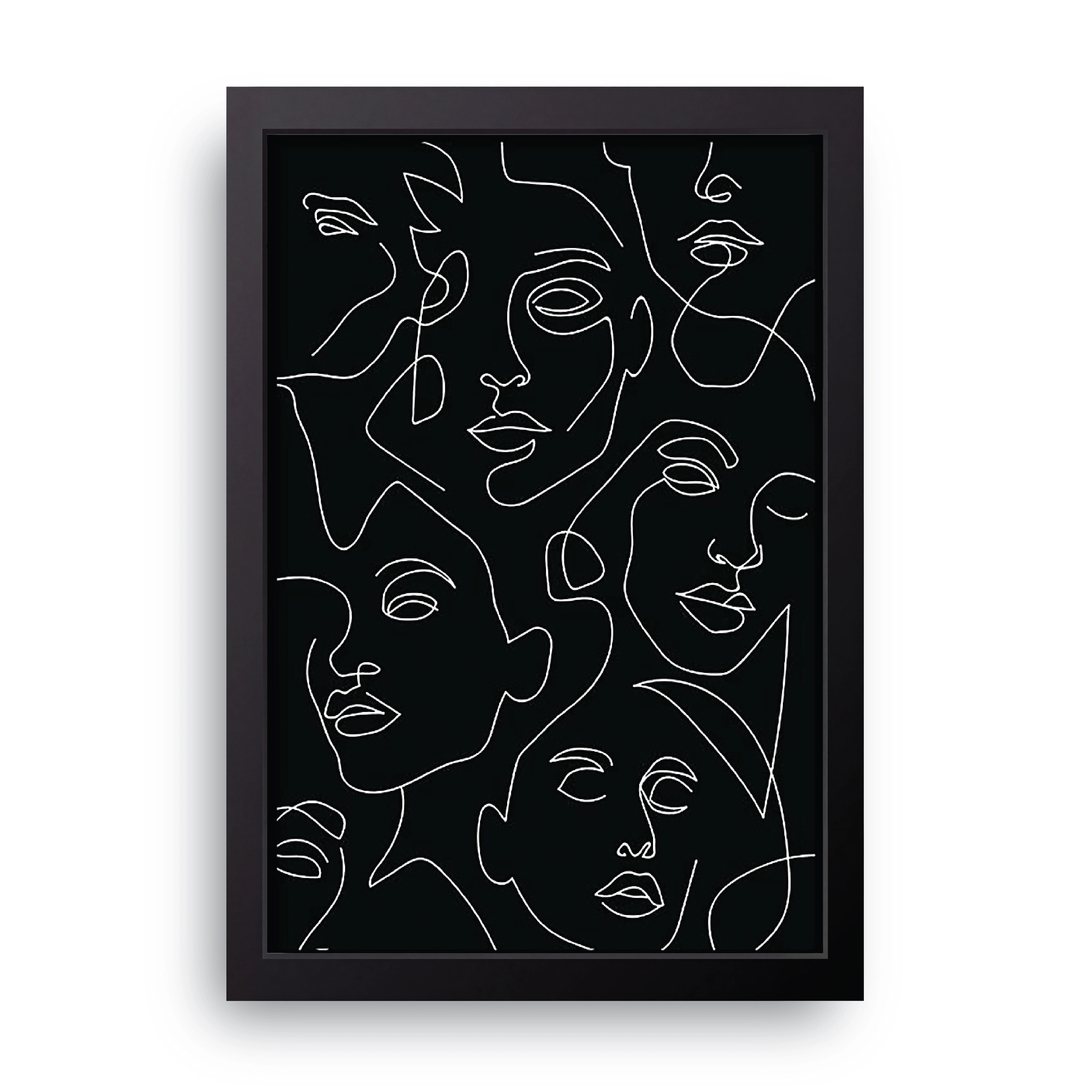 Line Art Faces FRAME