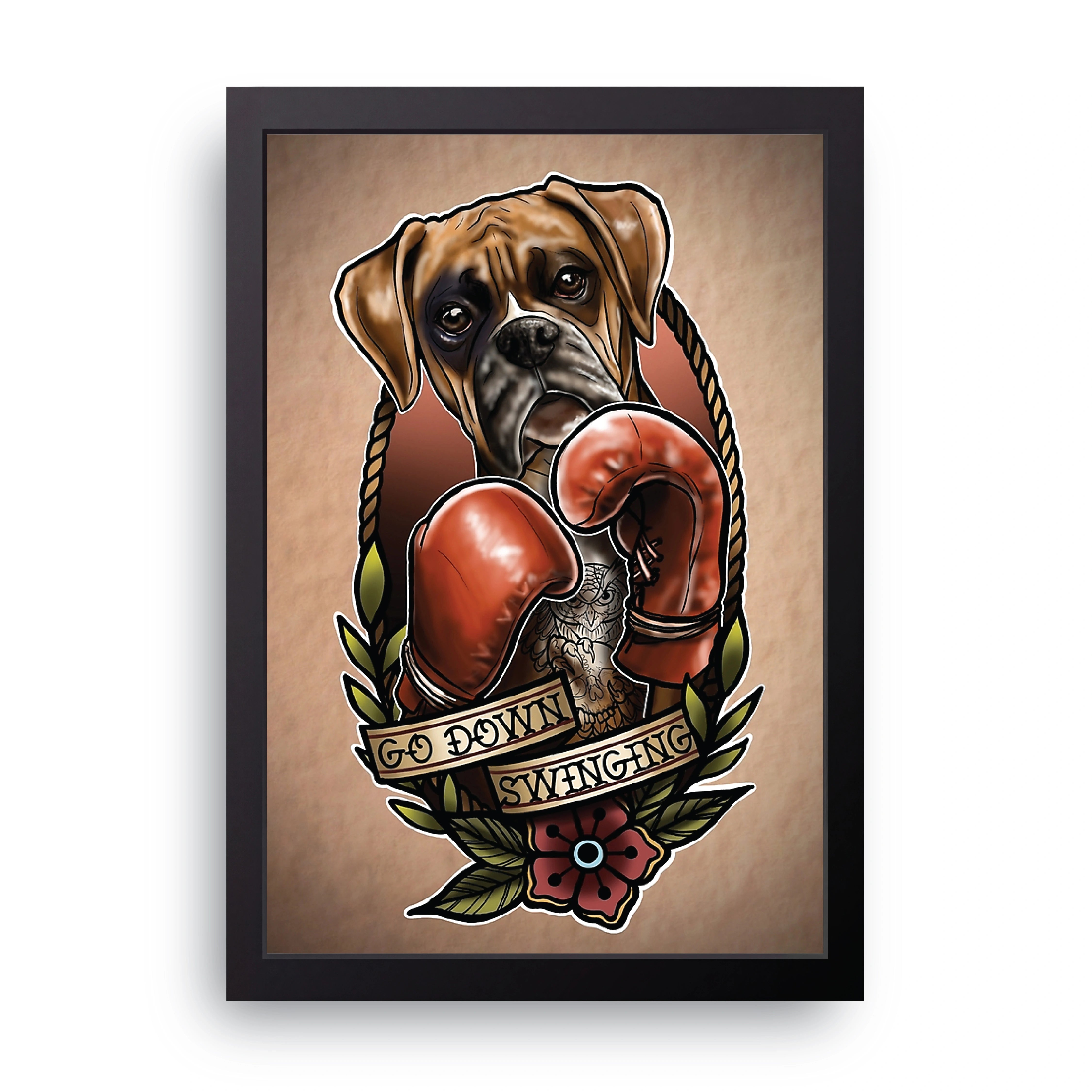 Go Down Swinging FRAME