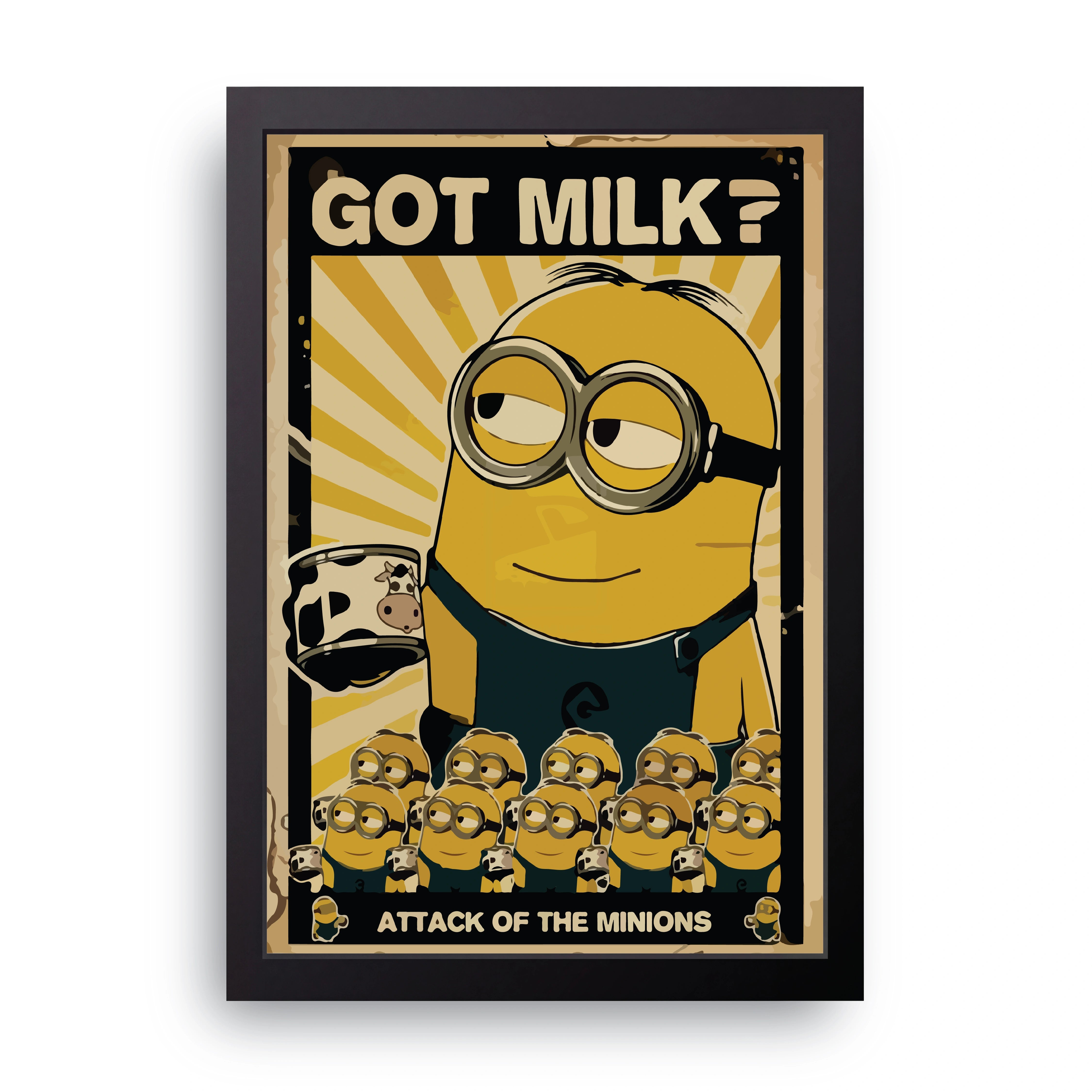 Got Milk Minions FRAME