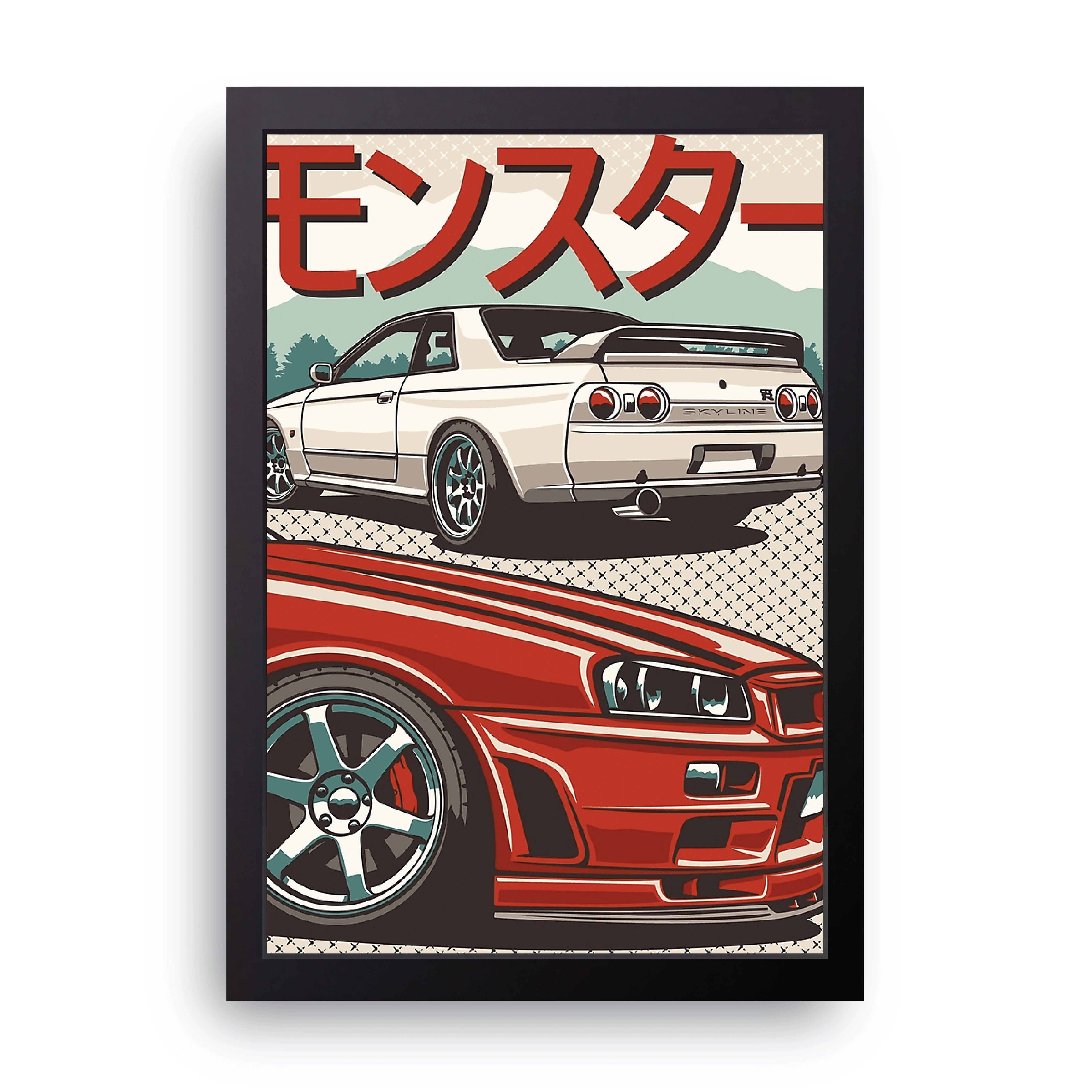 Skyline Monster FRAME