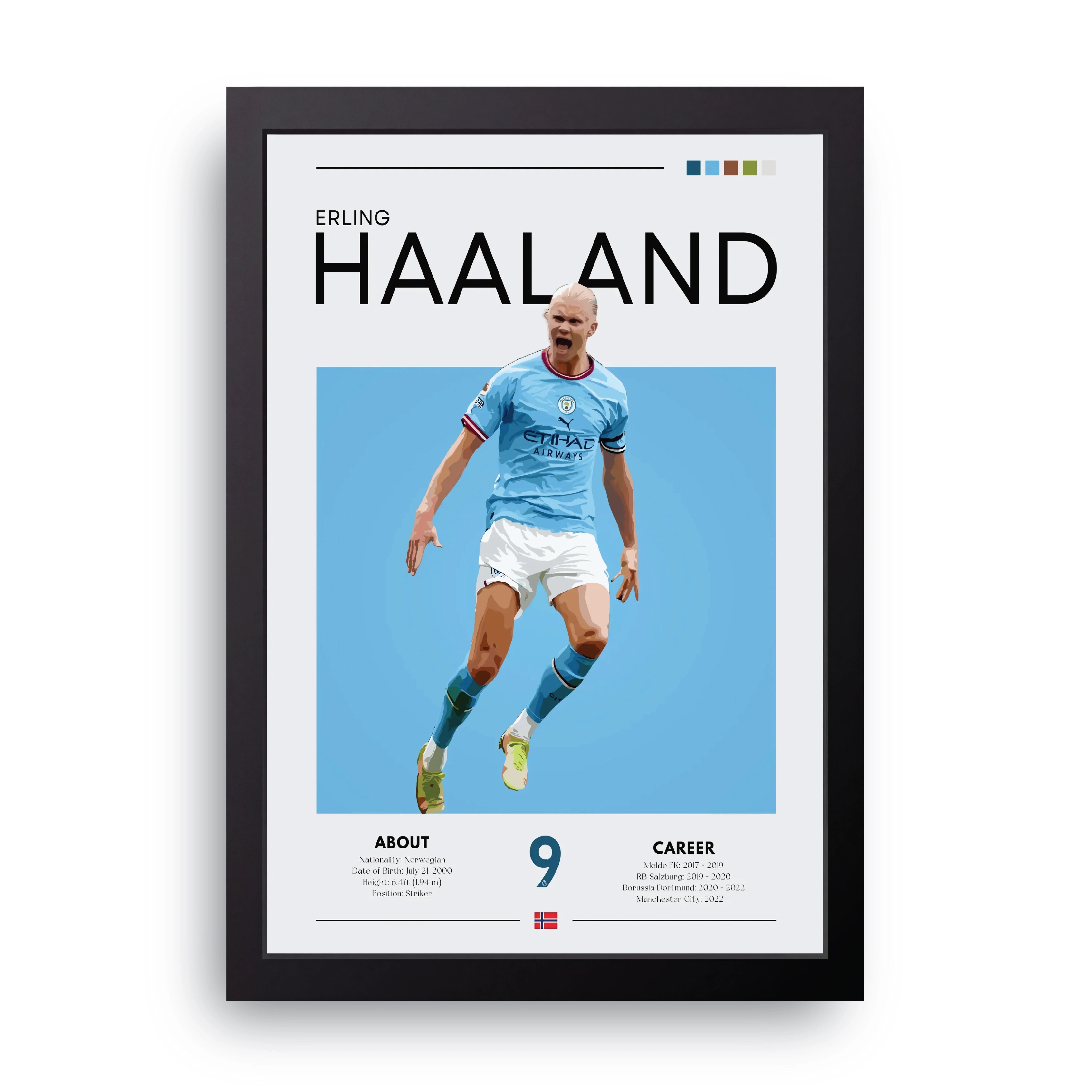 Erling Haaland FRAME