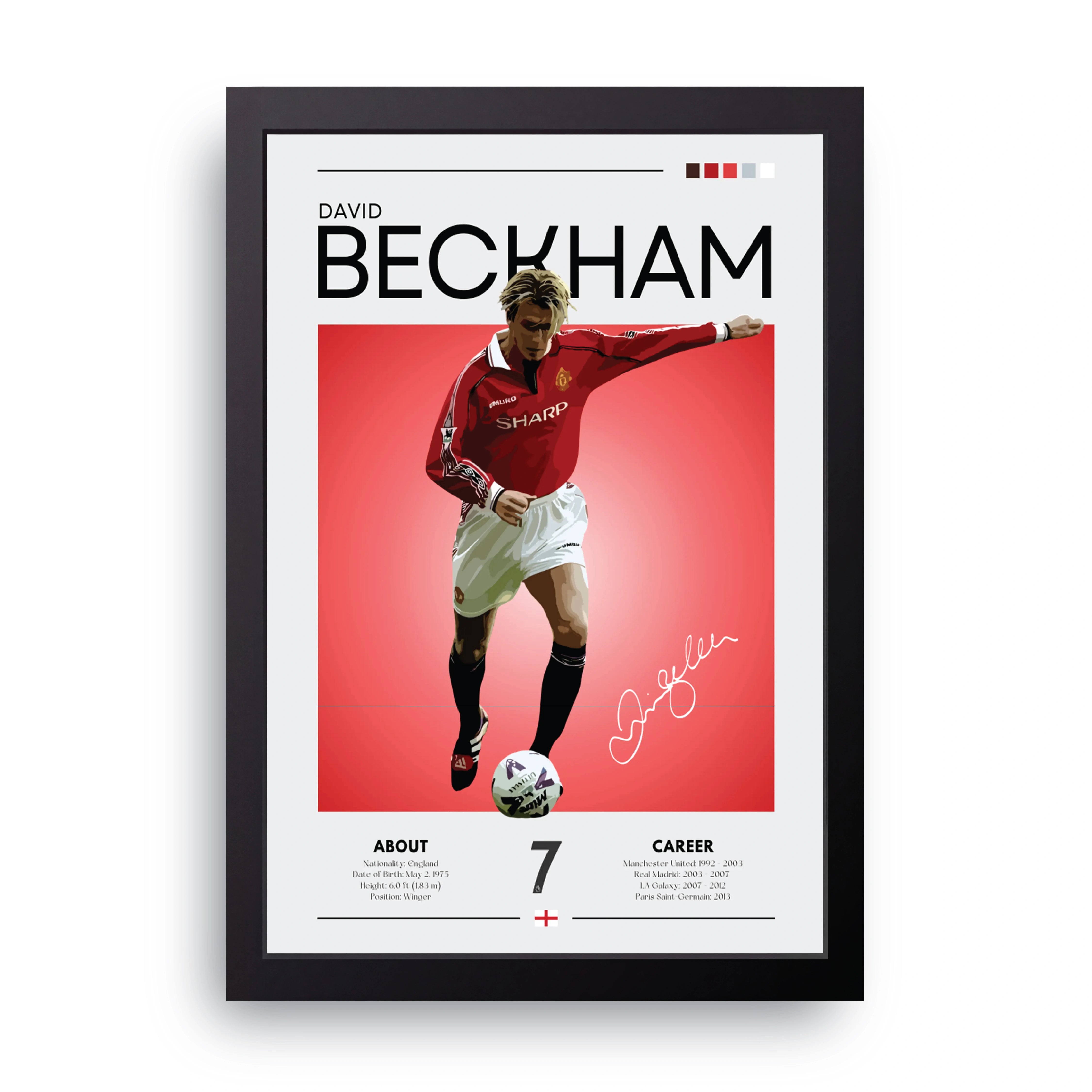 David Beckham FRAME