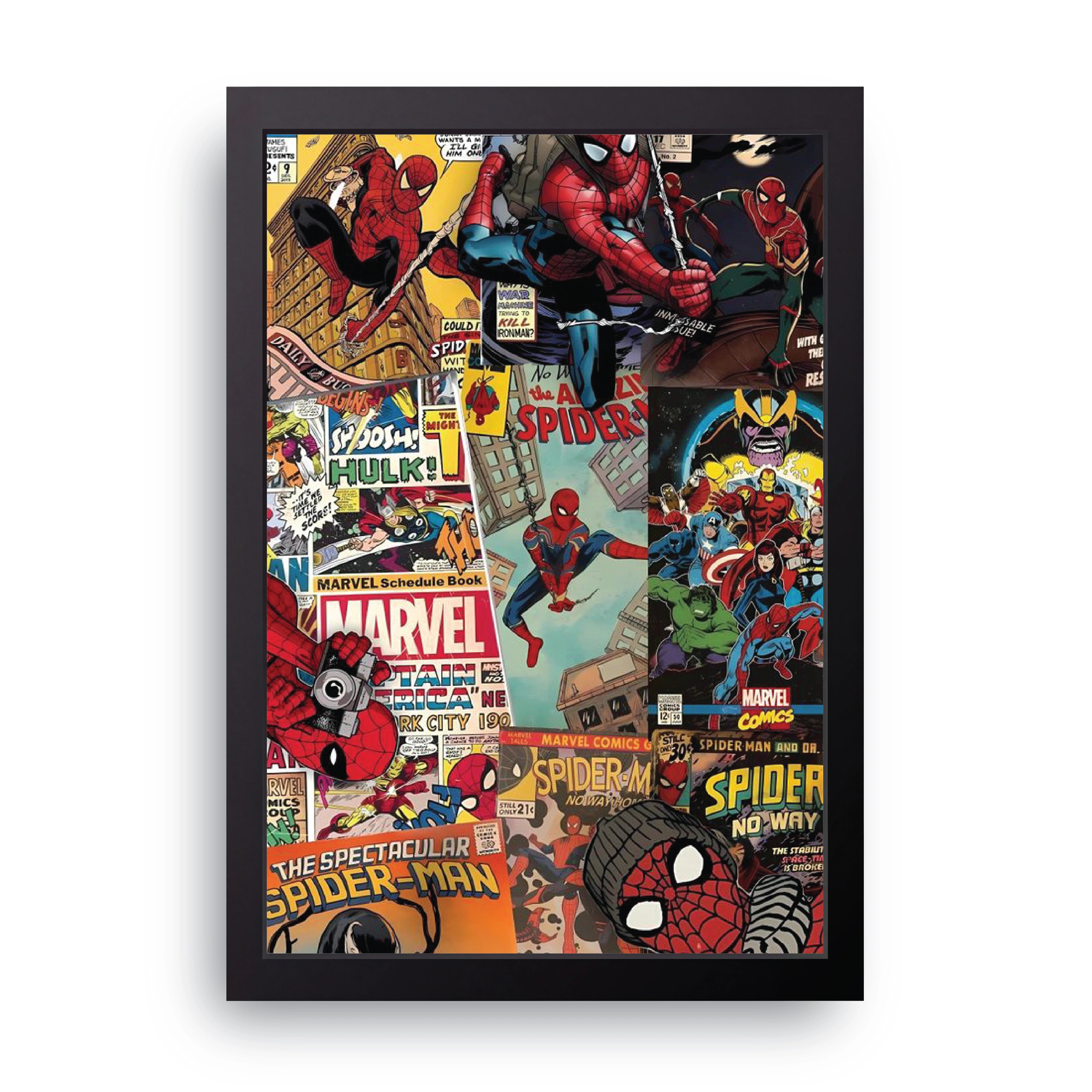 Spider-Man Collage FRAME