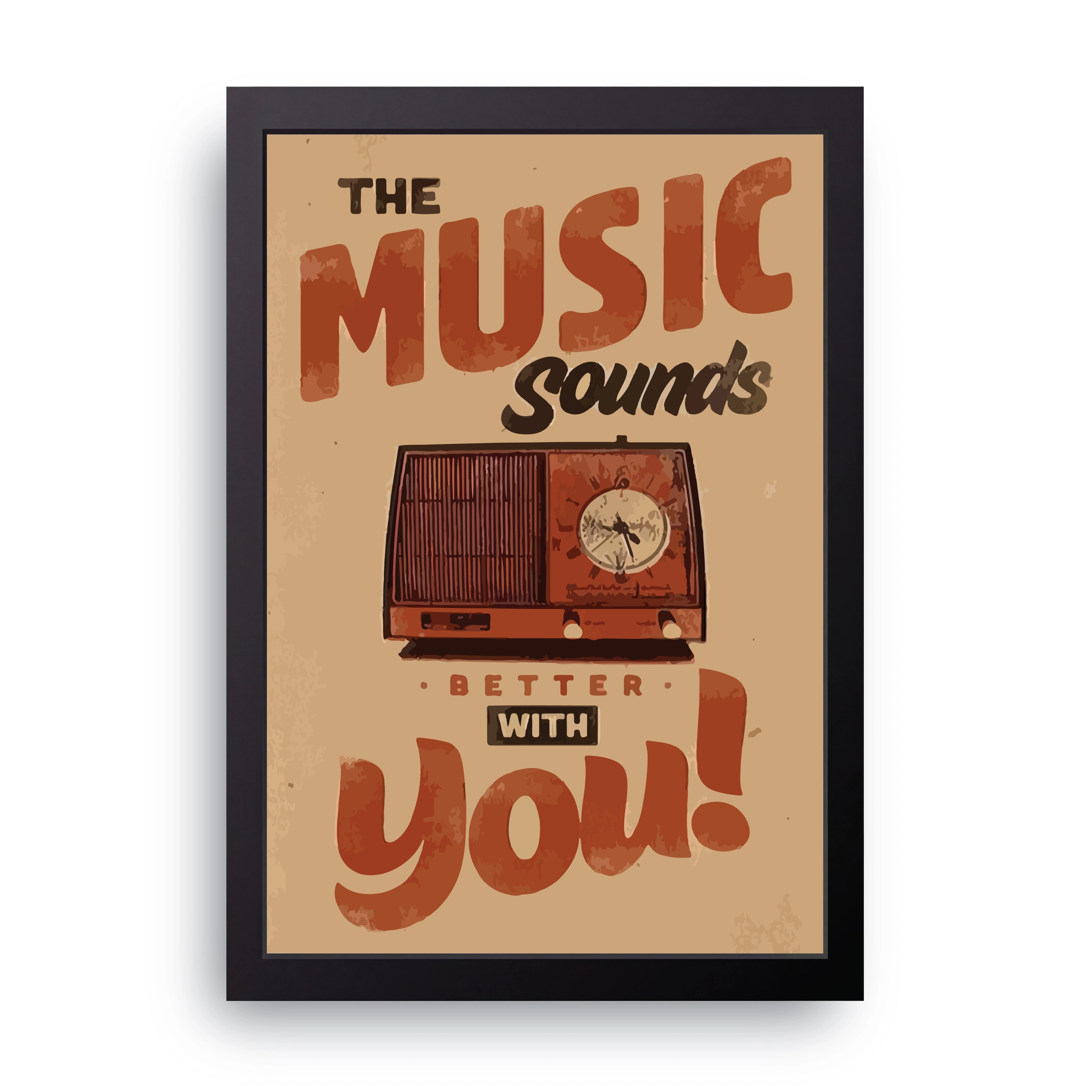Music Sounds Better FRAME