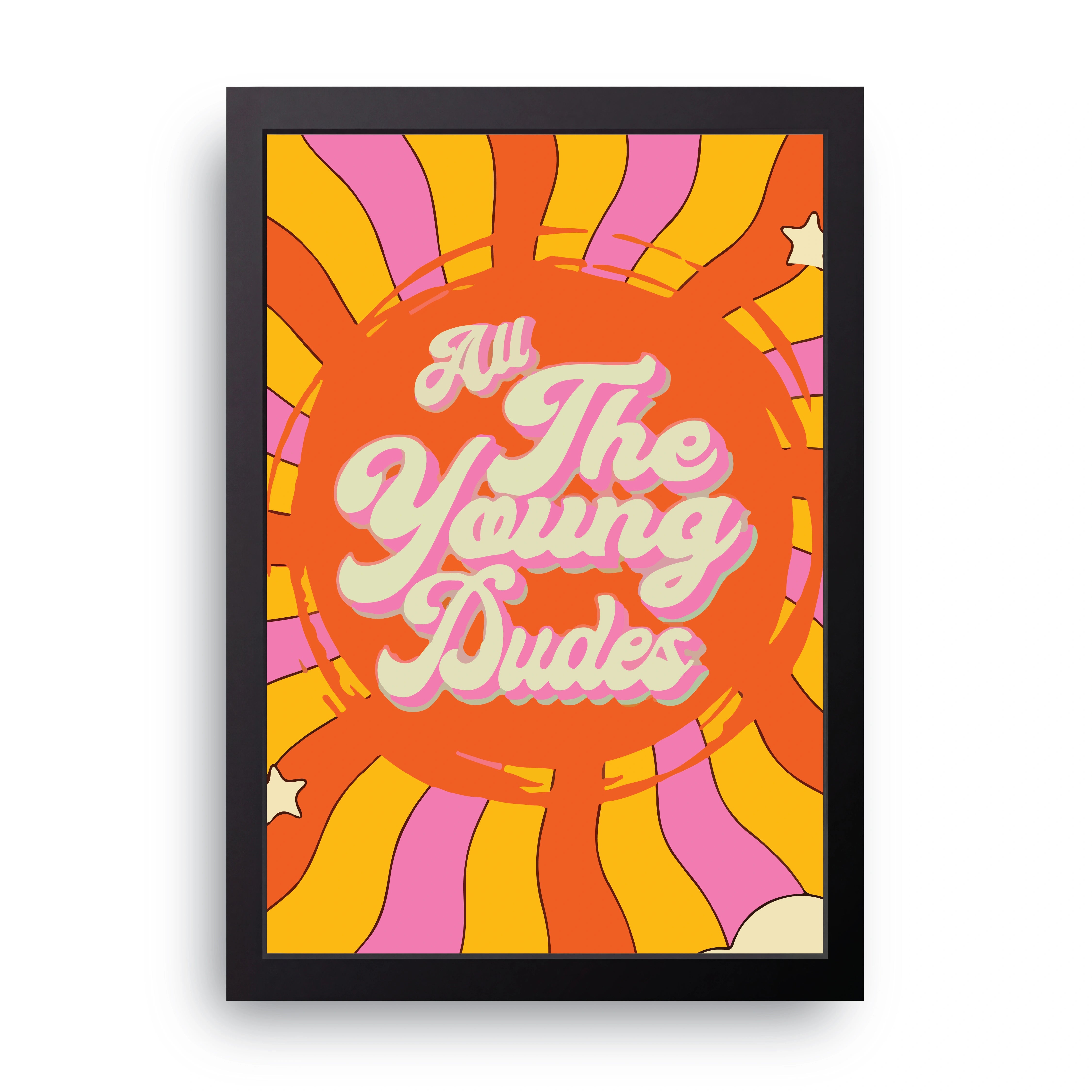 All The Young Dudes FRAME