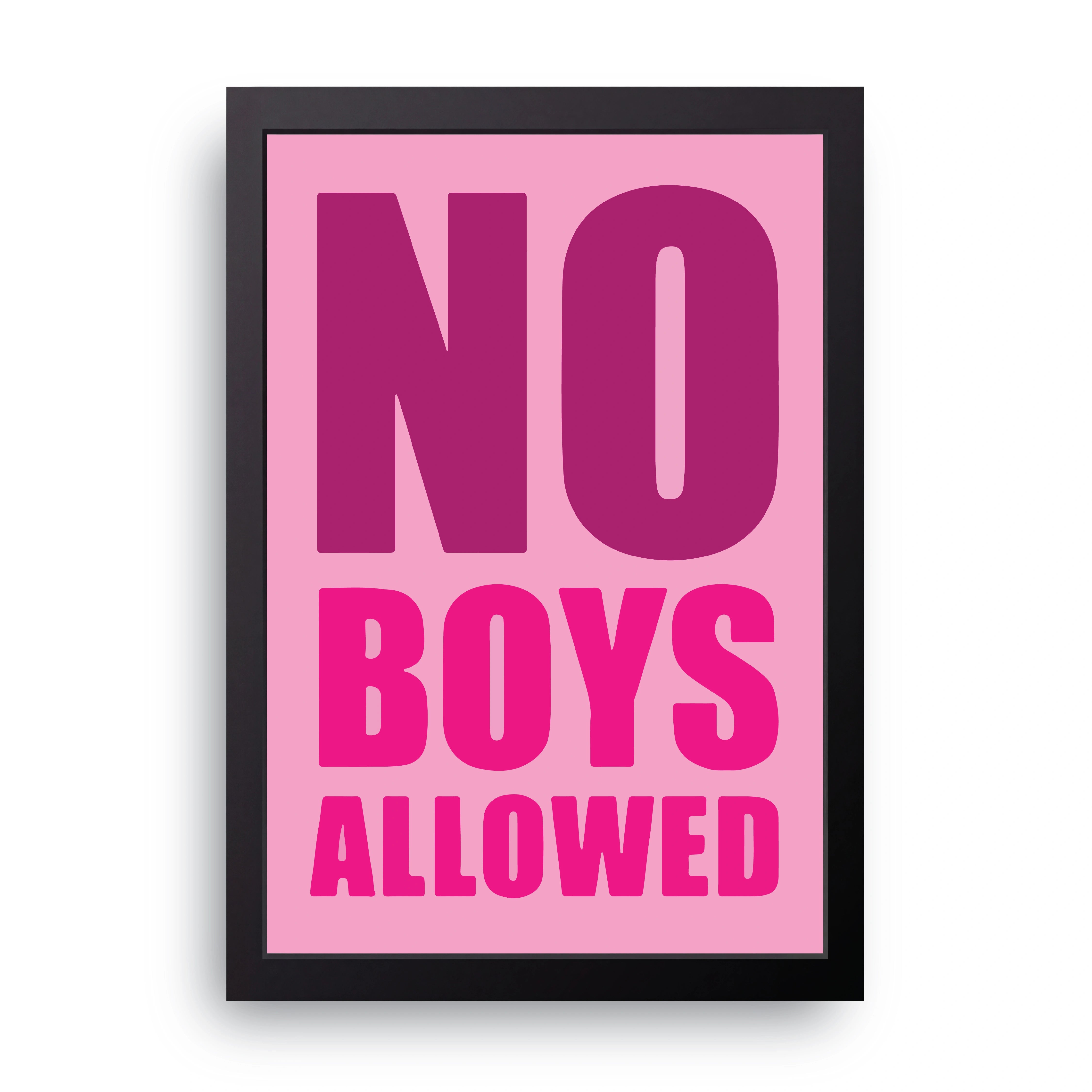 No Boys Allowed FRAME