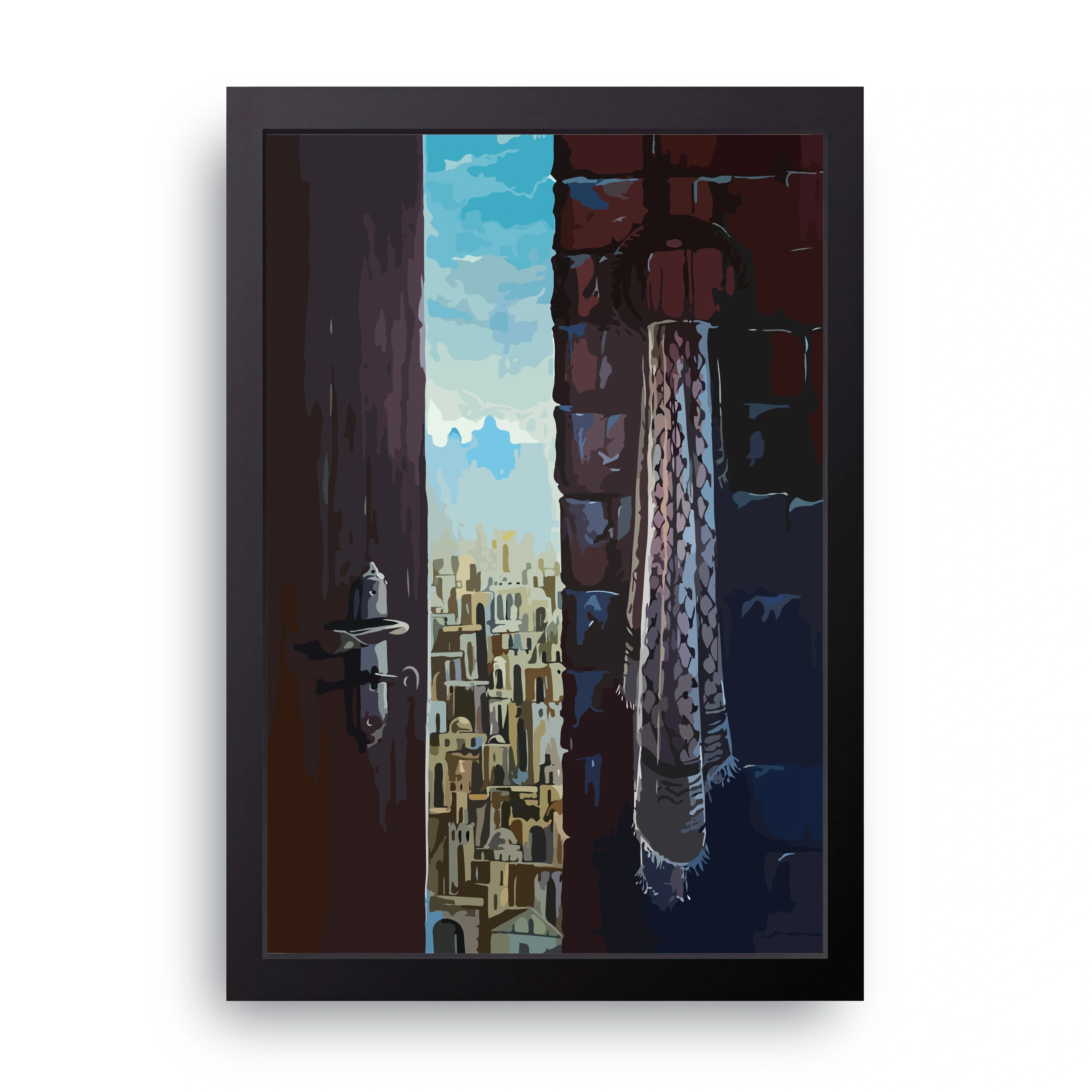 Jerusalem Alley FRAME