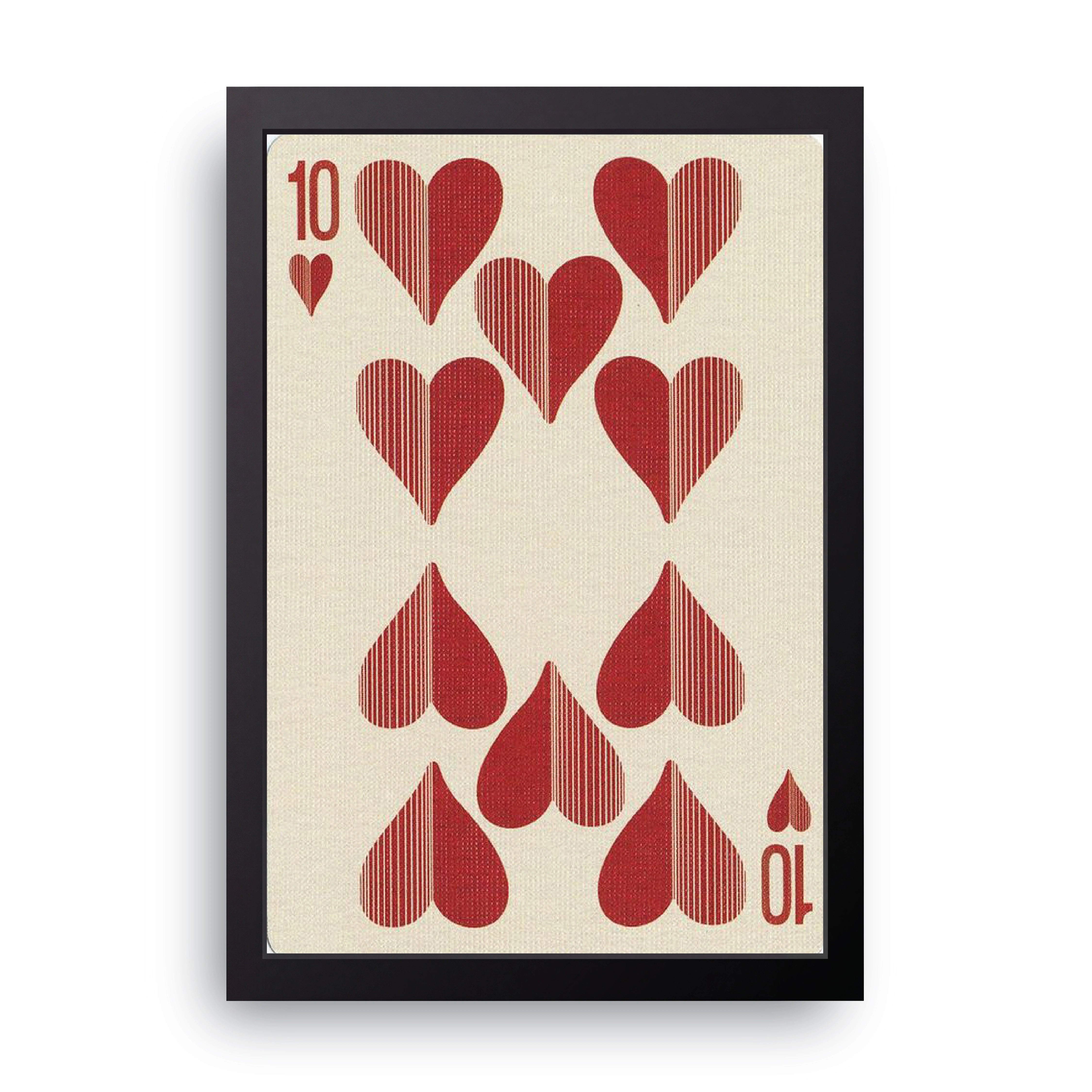 Ten Of Hearts FRAME