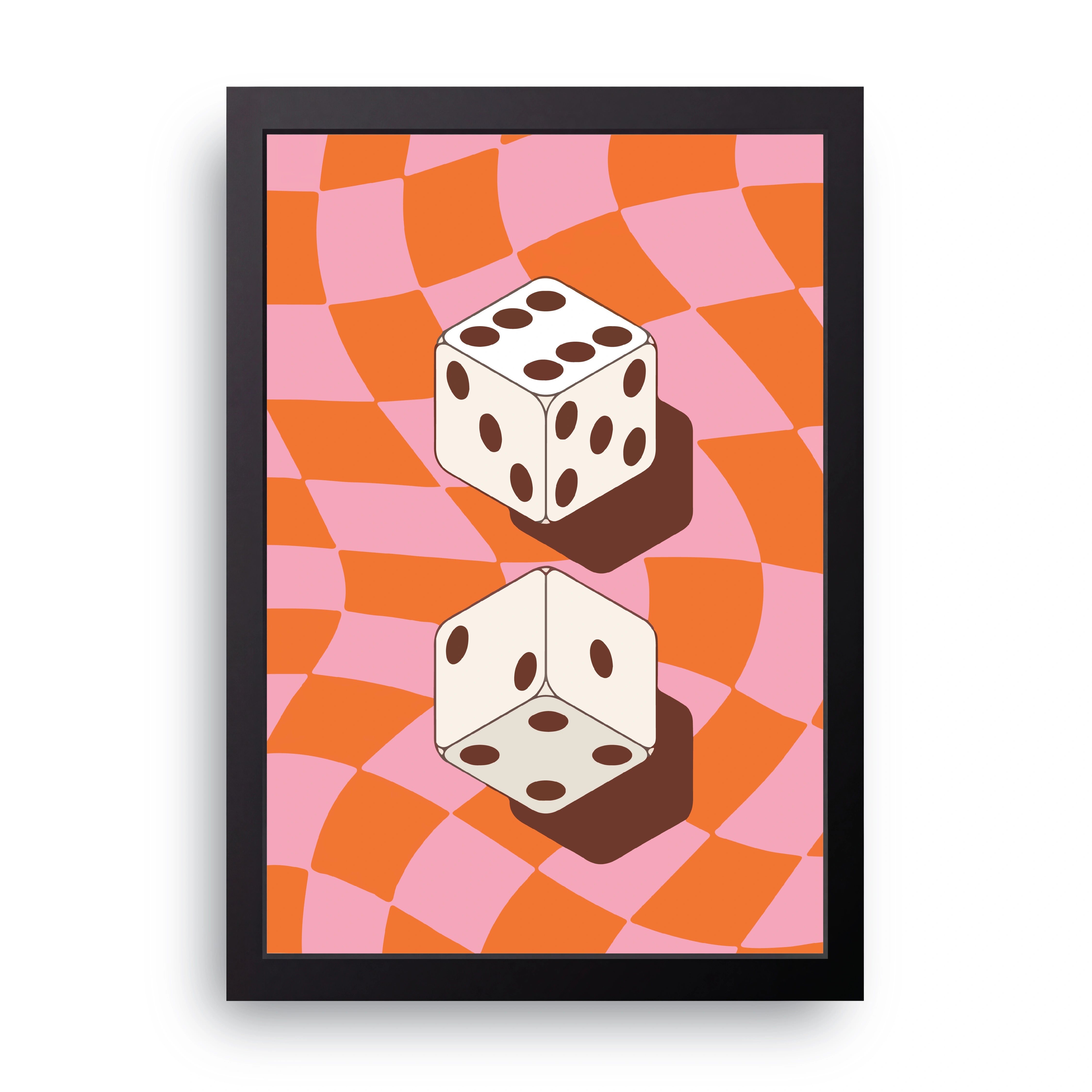 Lucky Dice Checker FRAME