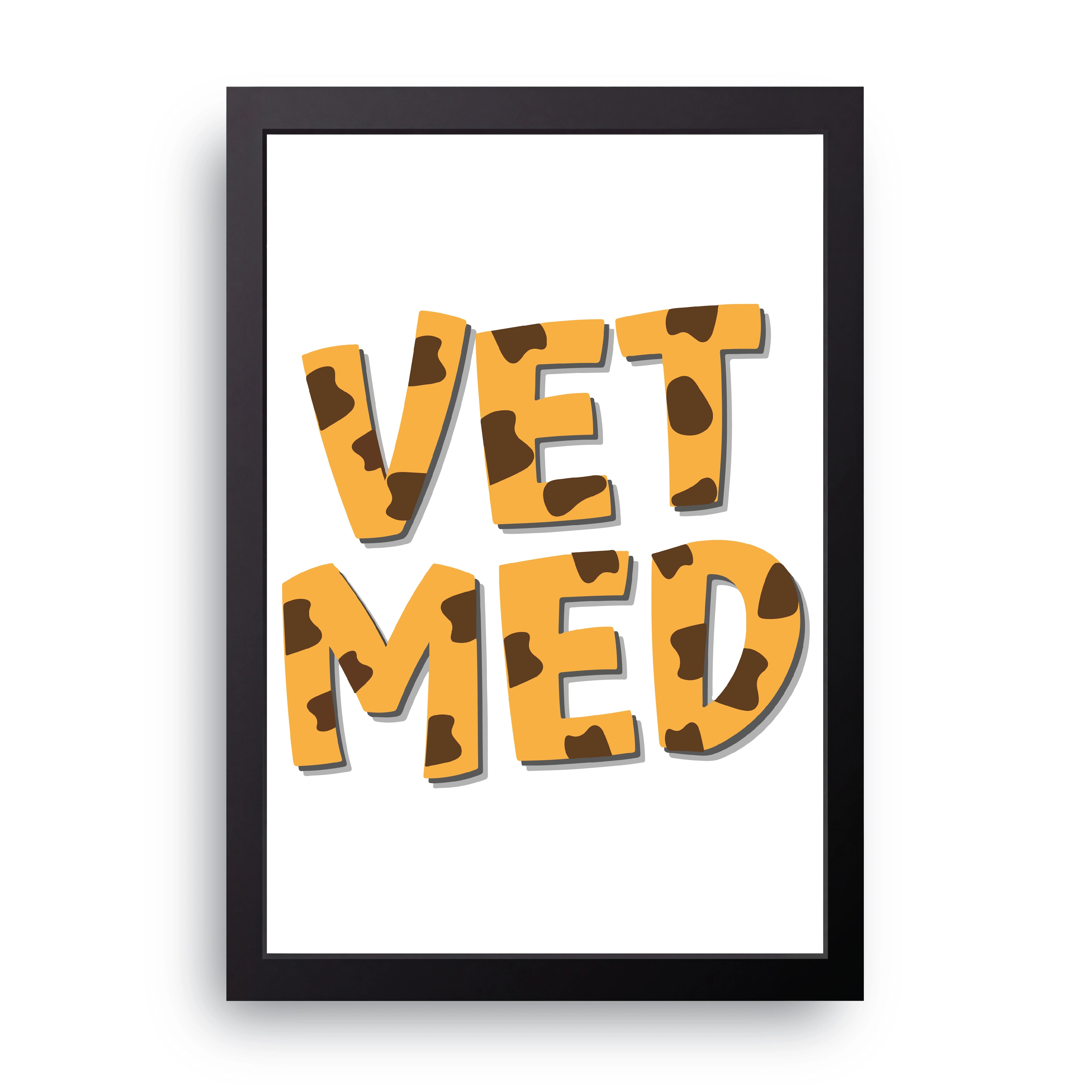 Vet Med Print FRAME