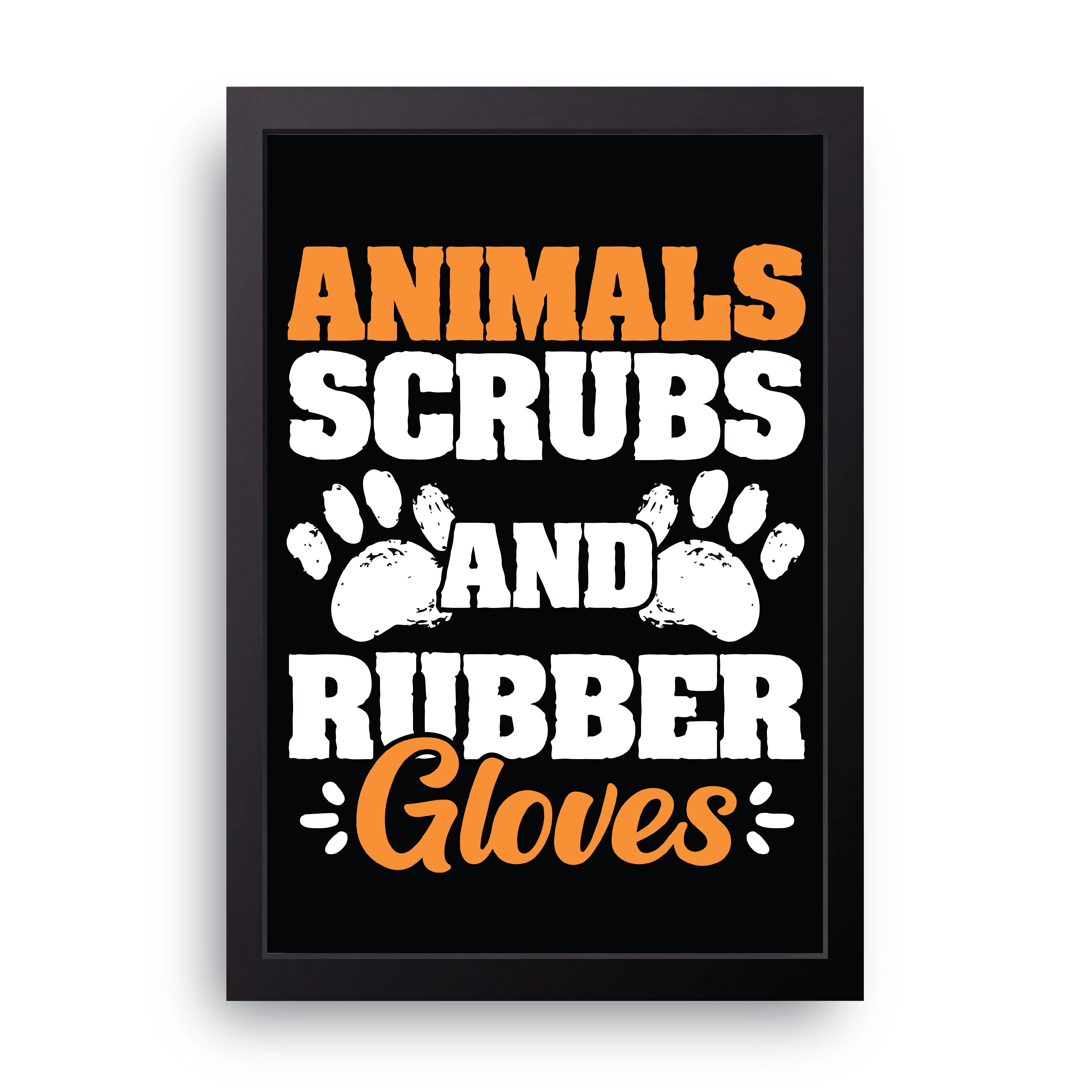 Scrubs And Gloves FRAME