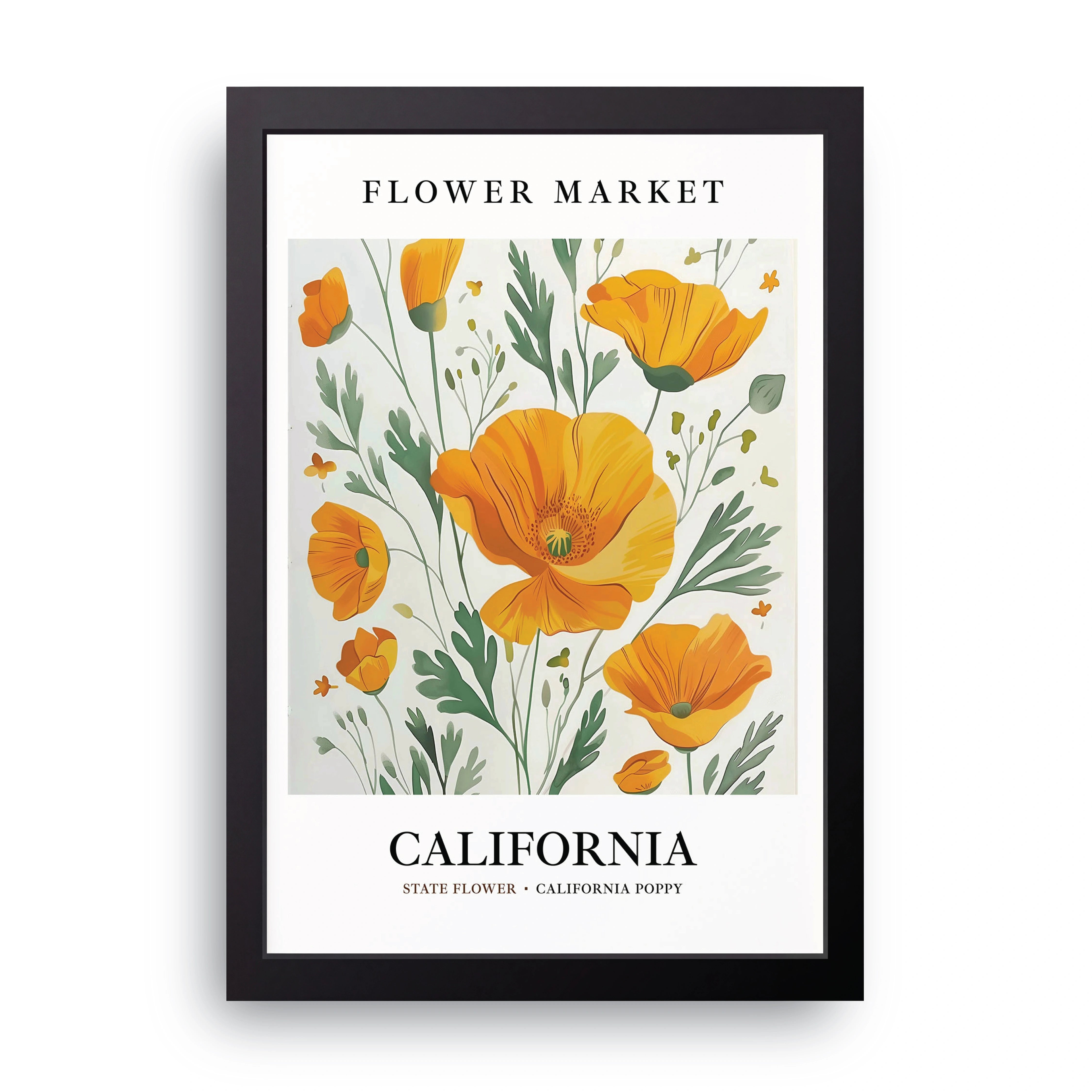 California Flower Market FRAME