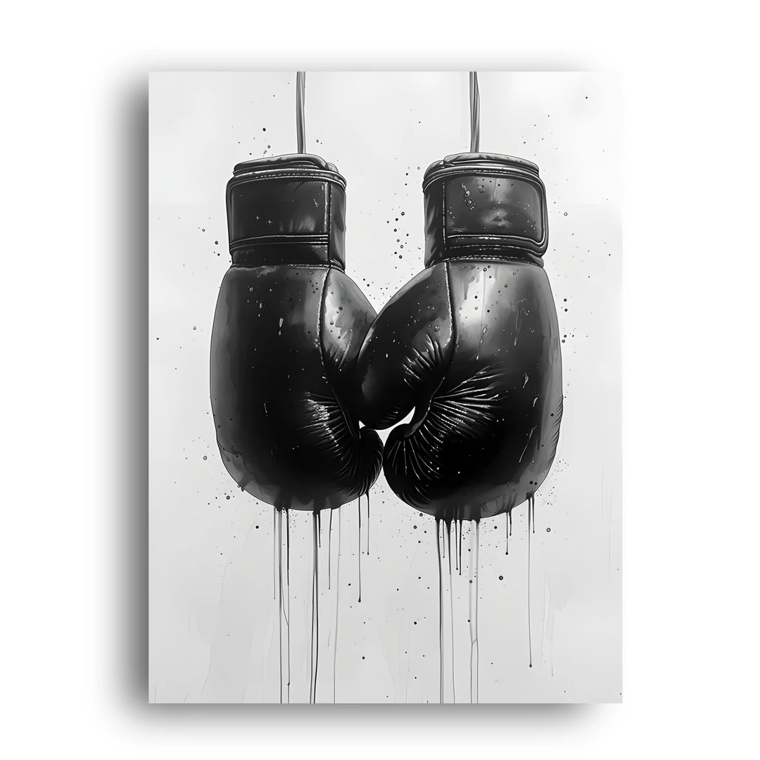 Ink Gloves boxing poster unframed 350gsm paper