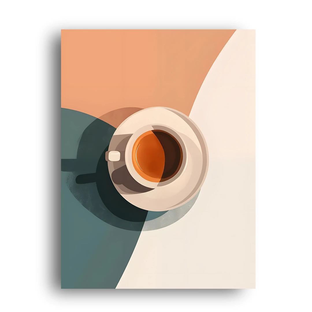 Morning Cup art poster unframed 350gsm paper
