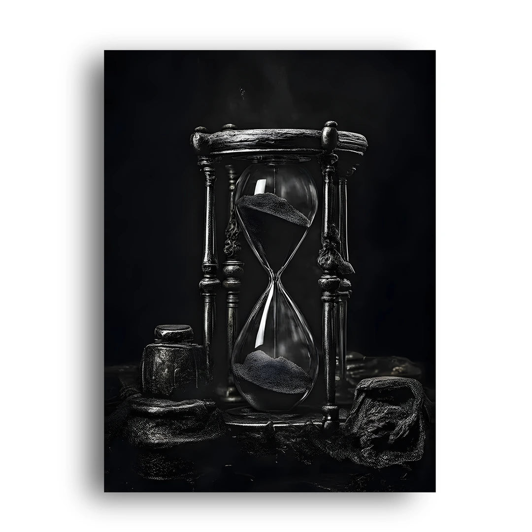 Hourglass art poster unframed 350gsm paper
