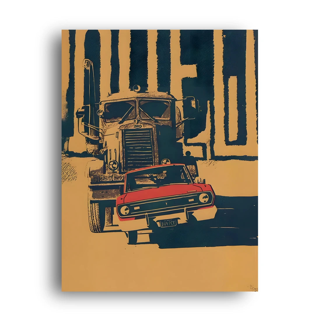Highway Duel movie poster unframed 350gsm paper