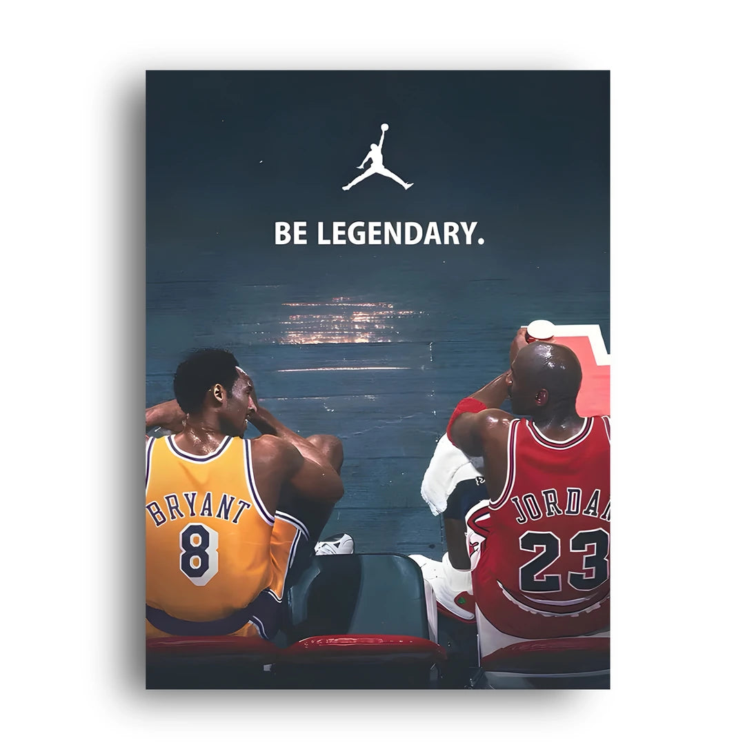 Be Legendary sport poster unframed 350gsm paper