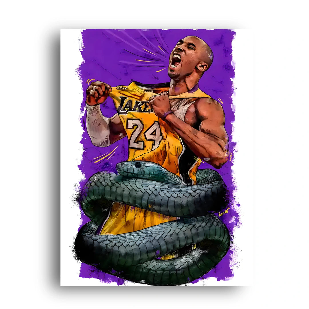 Mamba 24 sport poster unframed 350gsm paper